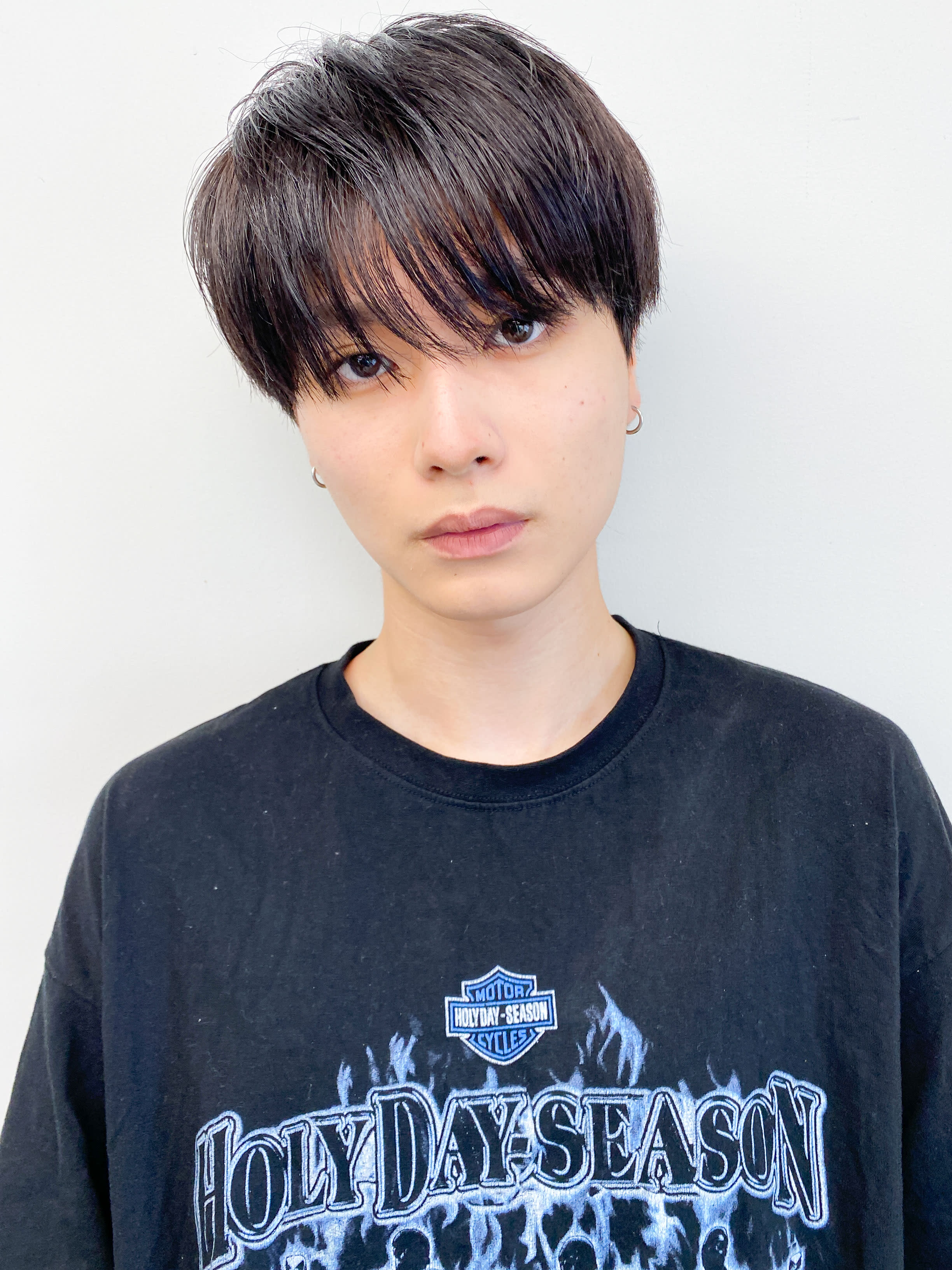 L men's 渋谷 メンズカット/眉毛/メンズ パーマ/ニュアンスパーマ【エル メンズ】のスタイル紹介。L men's 渋谷 メンズカット眉毛メンズ パーマニュア