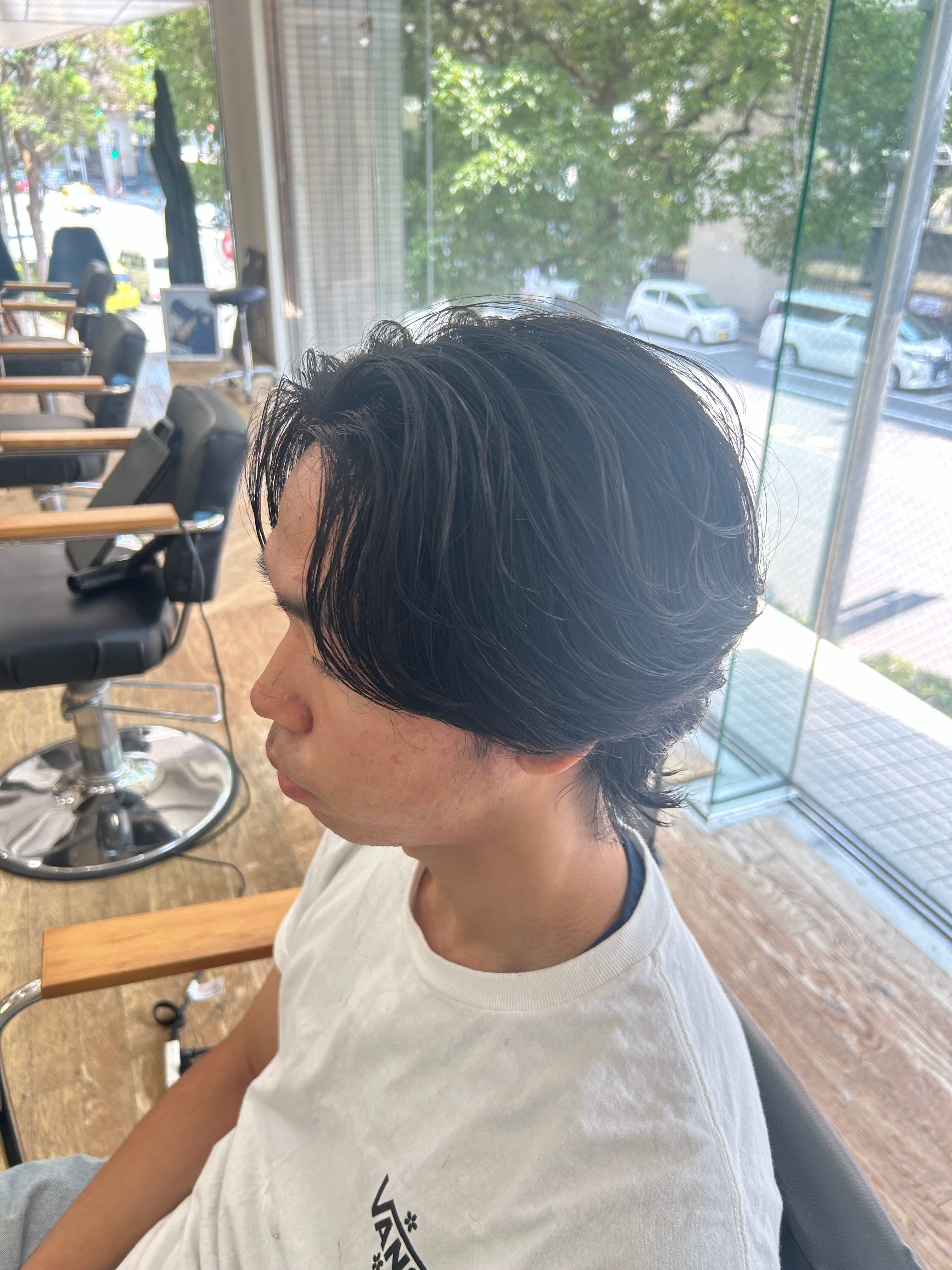 VIBE & ANNEX【バイブアンドアネックス】のスタイル紹介。毛流れセンターパート/マッシュ