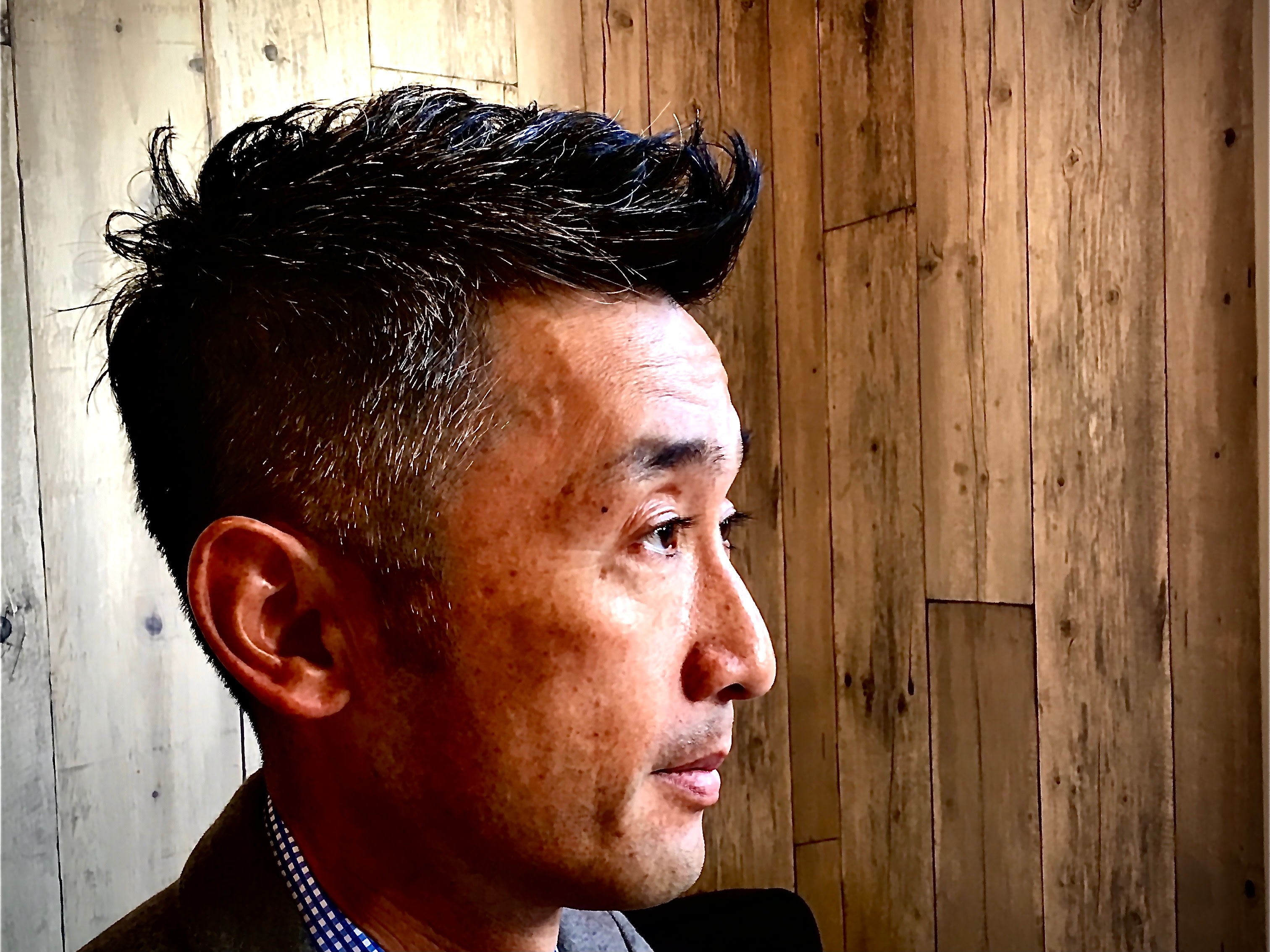 Bond Hair Design 【ボンドヘアーデザイン】【ボンドヘアーデザイン】のスタイル紹介。大人メンズショート