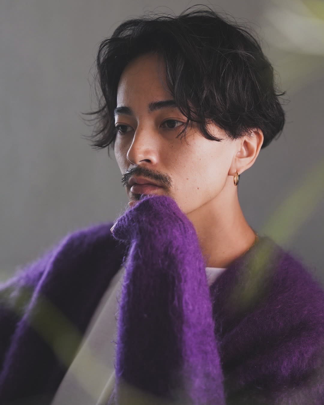 QOL mens salon 立川【クオル メンズサロン】のスタイル紹介。無造作ニュアンスセンターパート