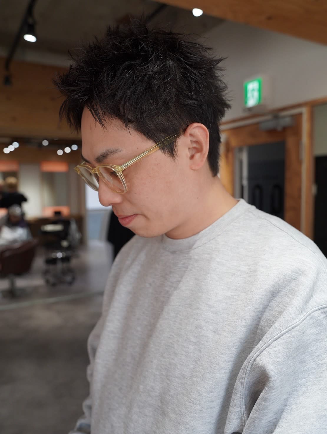 QOL mens salon 立川【クオル メンズサロン】のスタイル紹介。無造作スパイキー