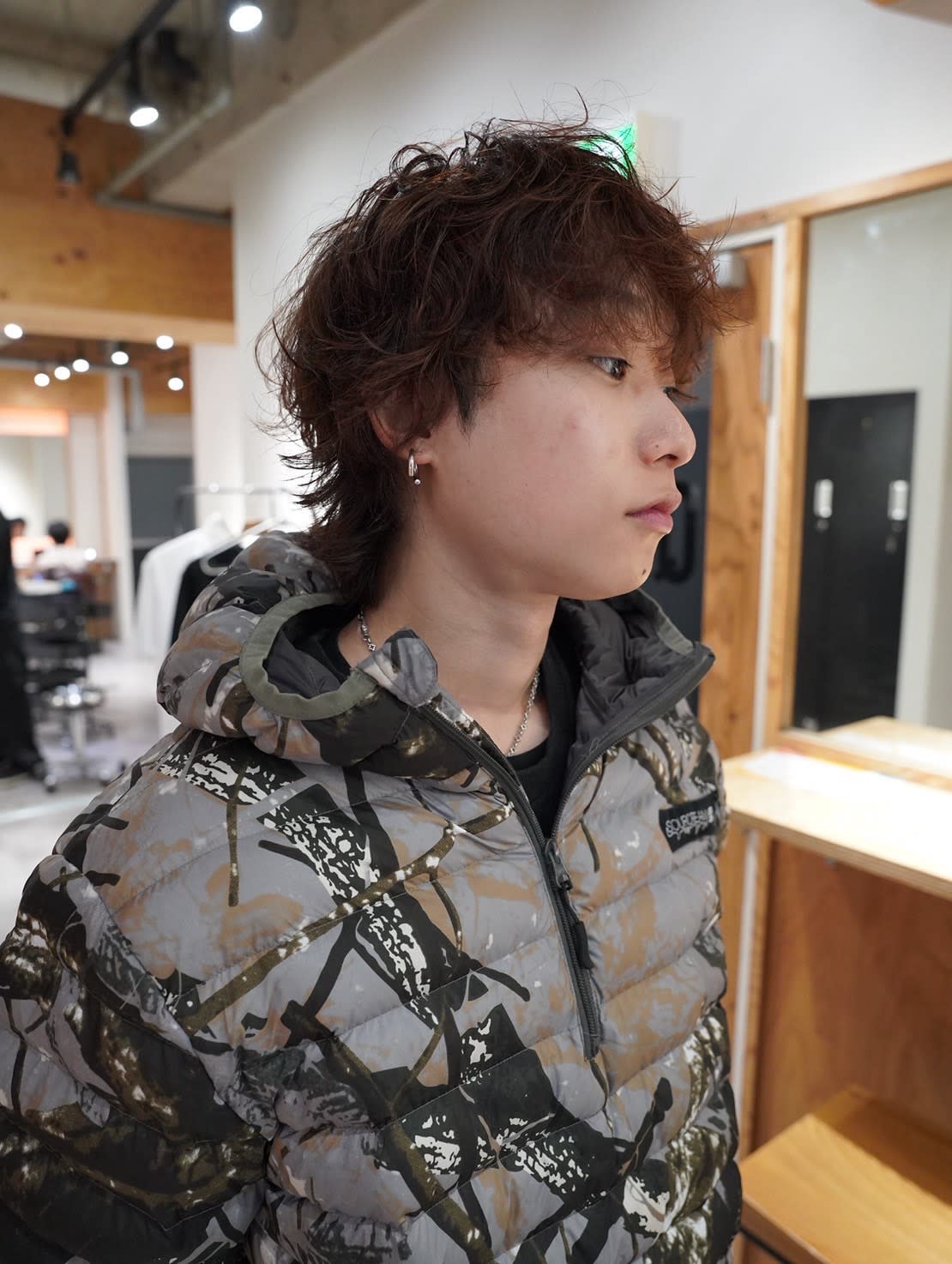 QOL villa mens salon 立川北口【クオル ヴィラ メンズサロンタチカワ】のスタイル紹介。ニュアンスパーマスパイラルパーマ無造作マッシュウルフ