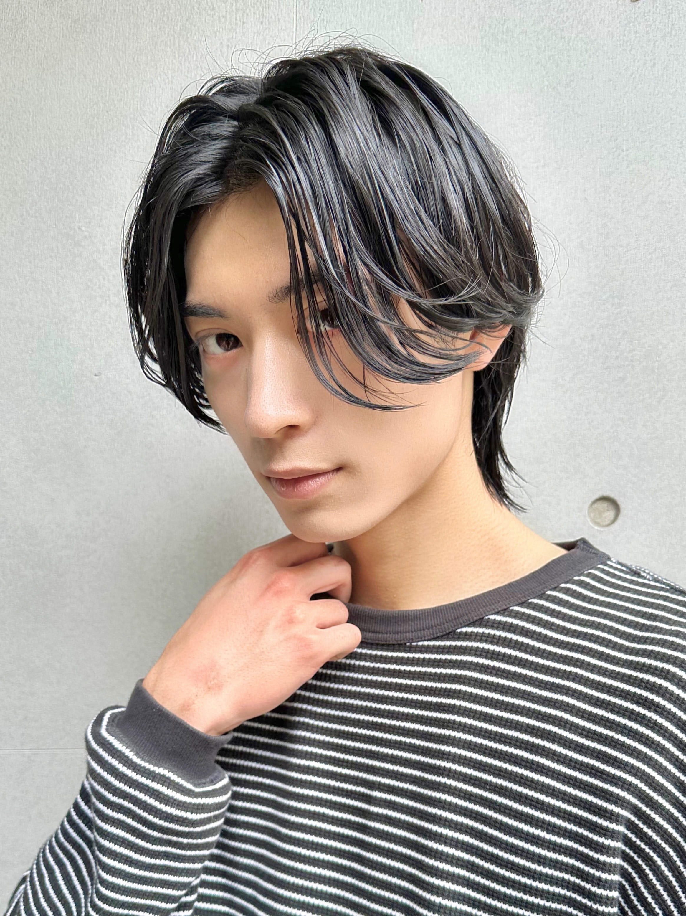 5 SCENE AOYAMA【ファイブシーンアオヤマ】のスタイル紹介。ベリショスパイキーショートべリーショートアップバングメンズ