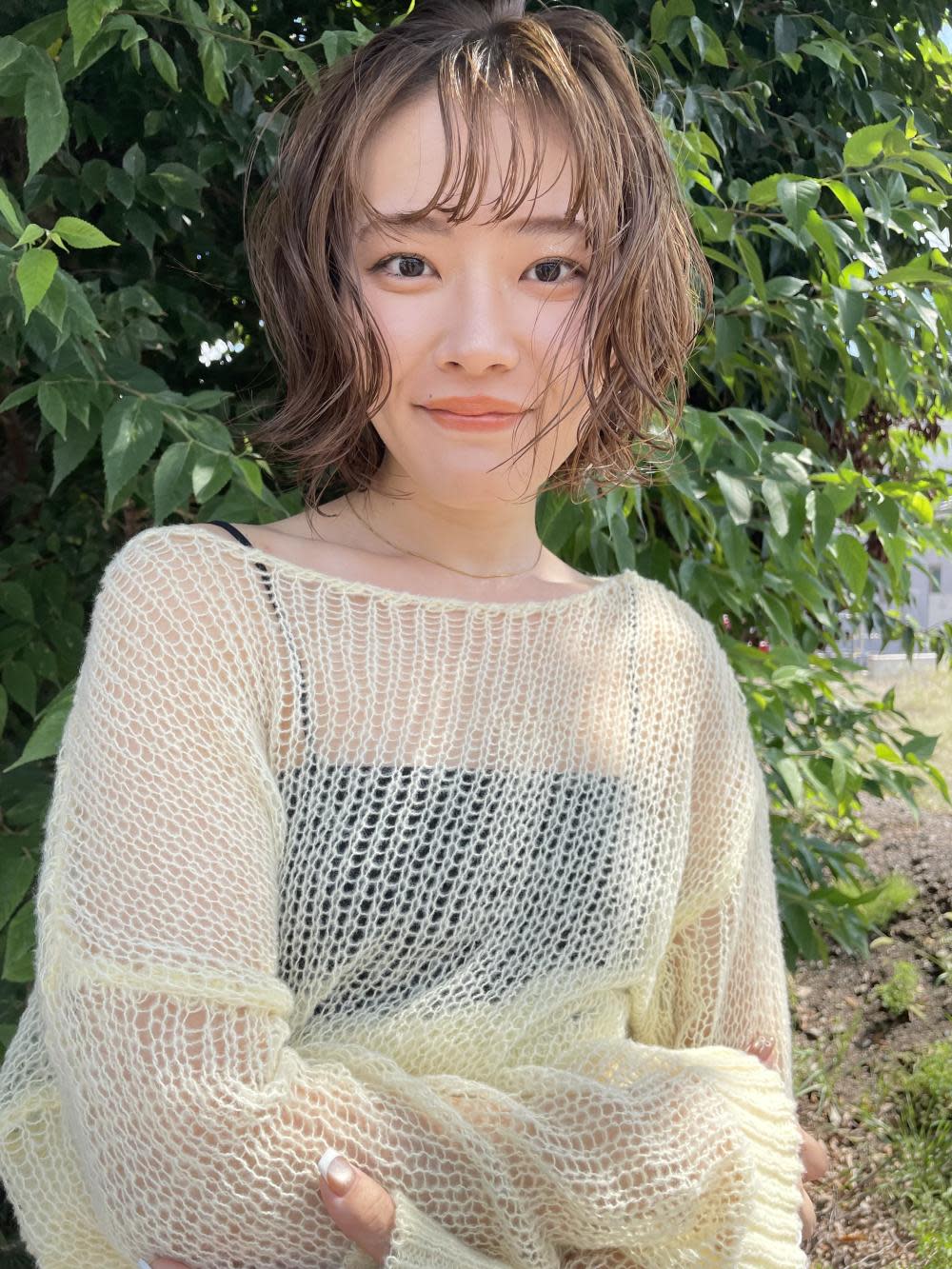 BIANCA 伊勢崎店【ビアンカ イセサキテン】のスタイル紹介。オリーブベージュ×ミディアム