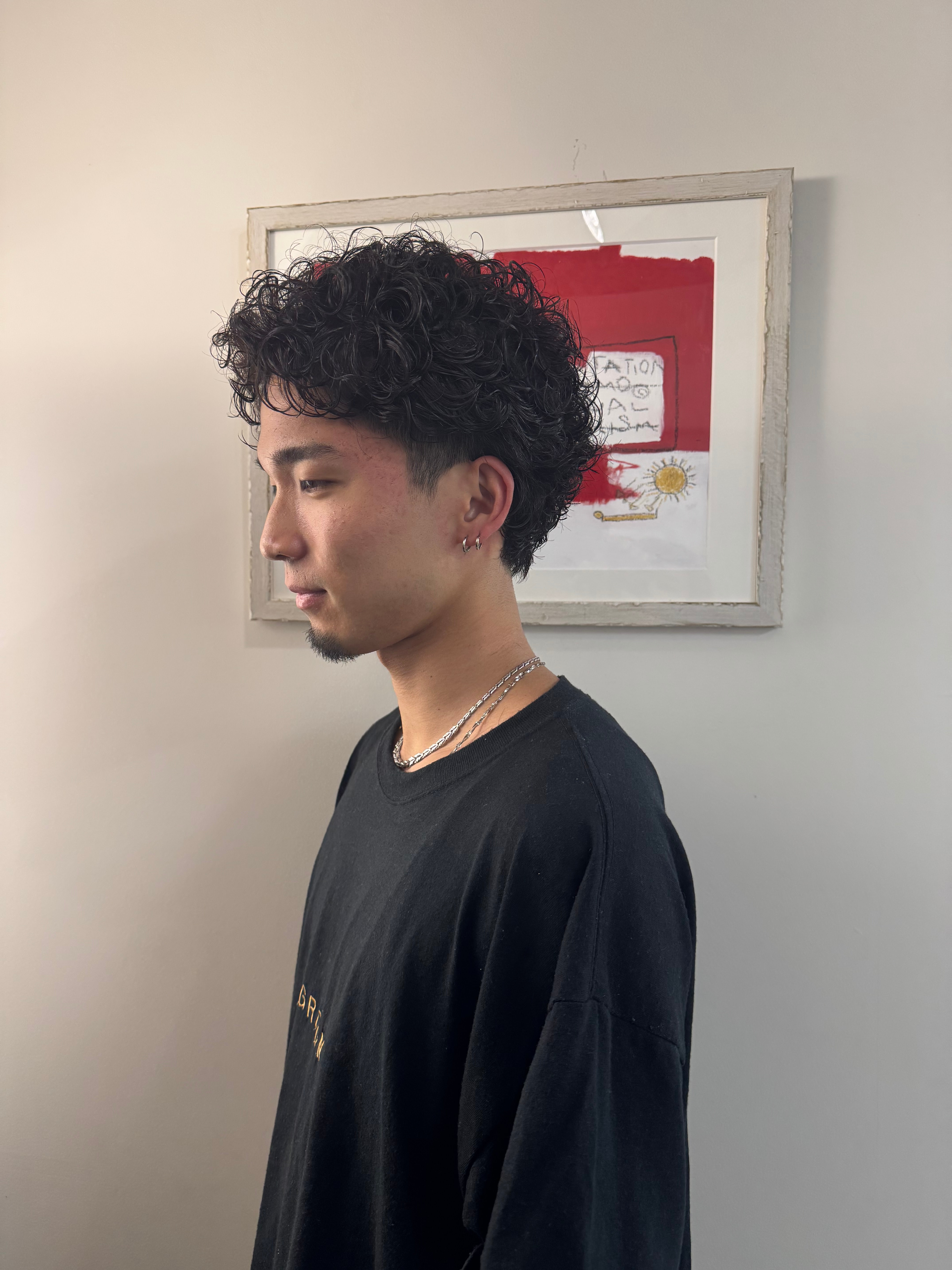 Afinar新宿【アフィナーシンジュク】のスタイル紹介。メンズスパイラルパーマ