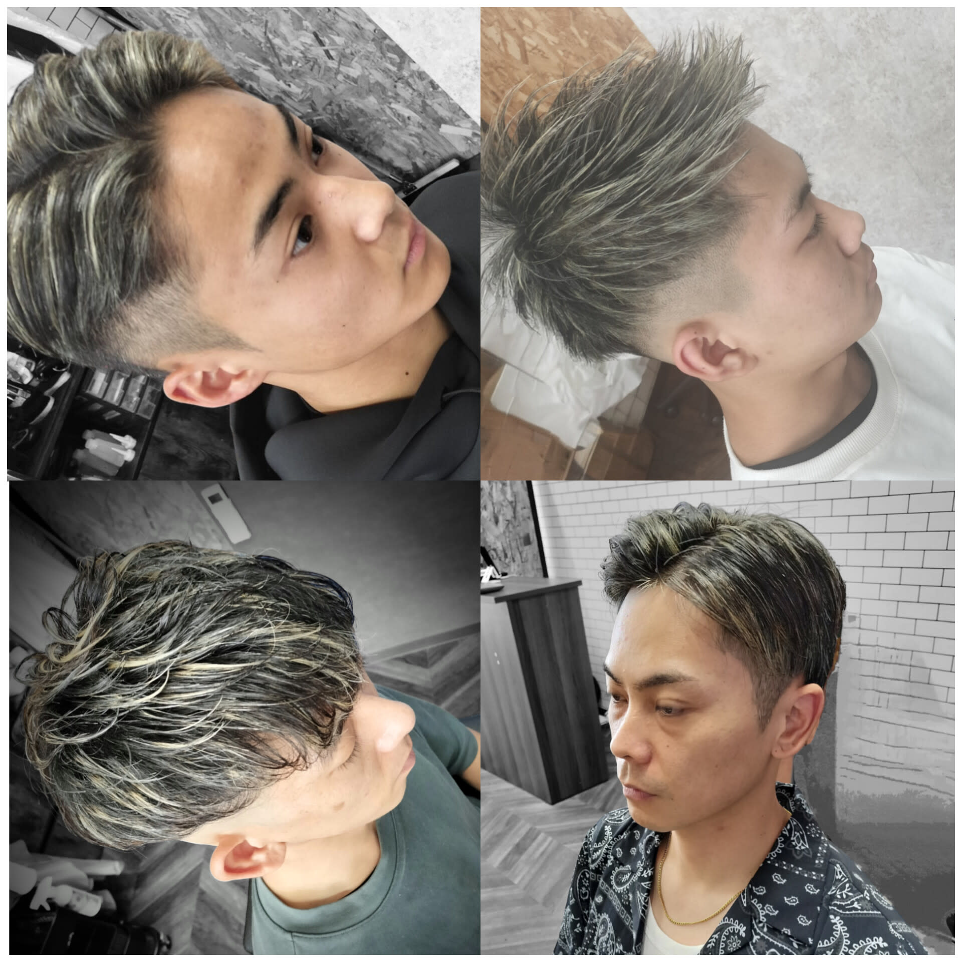 THE CUT【ザ カット】のスタイル紹介。ハイライトメッシュカラー