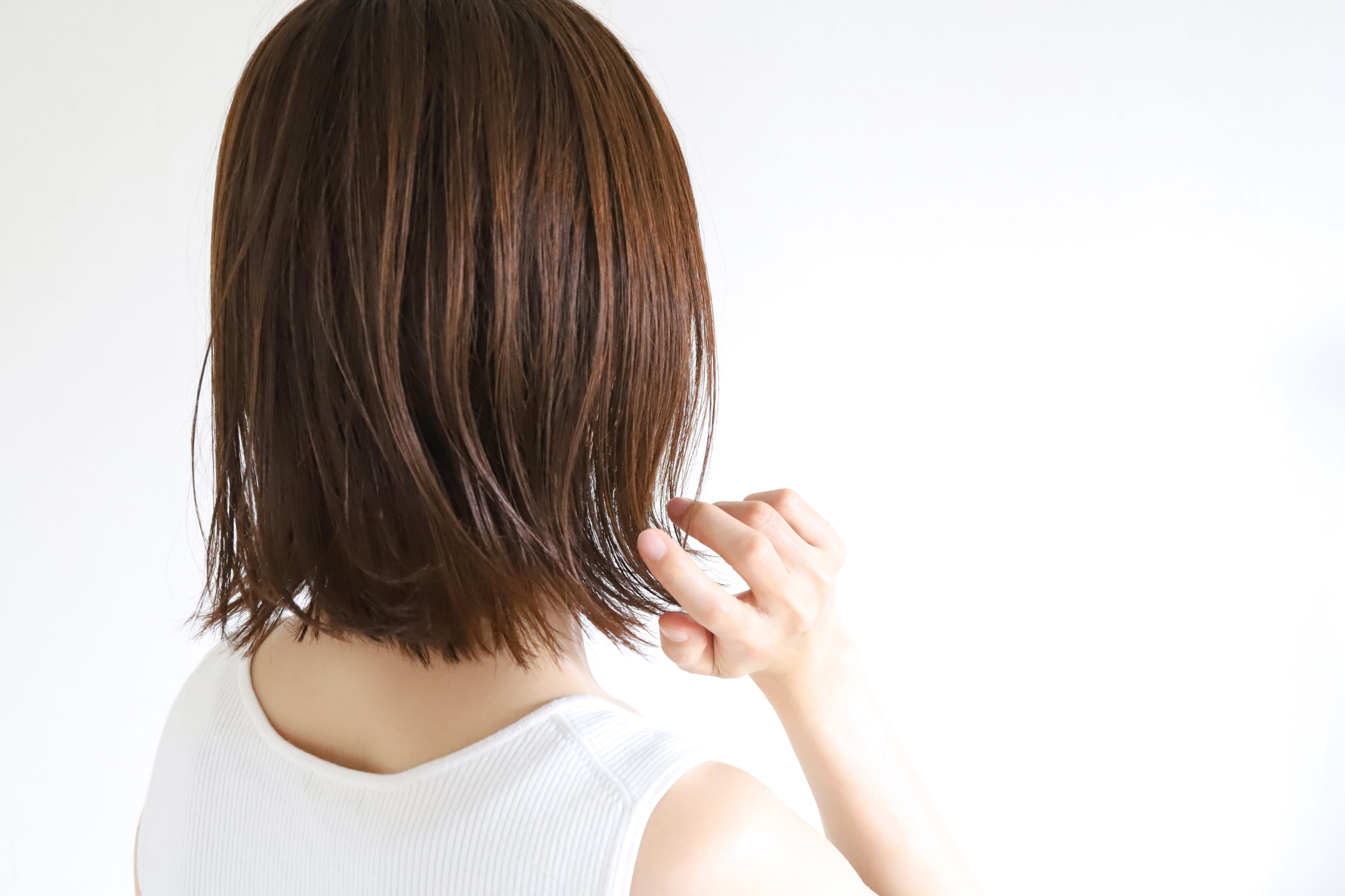 mazele HAIR 豊洲店【マゼルヘアトヨステン】のスタイル紹介。アゴ下ストレートボブ