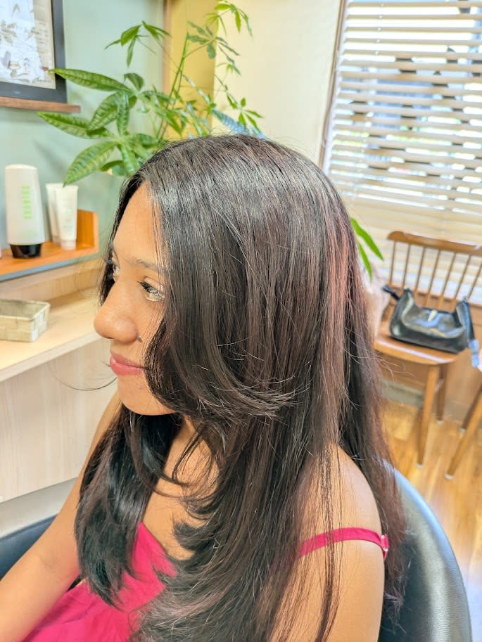 LOHAS HAIR SALON BEL【ロハス ヘア サロン ベル】のスタイル紹介。ロングレイヤー