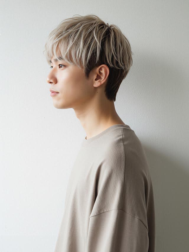 Liens de HELME（リアン）なんばマルイ【リアンナンバマルイ】のスタイル紹介。#ダブルカラー　#メンズブリーチカラー