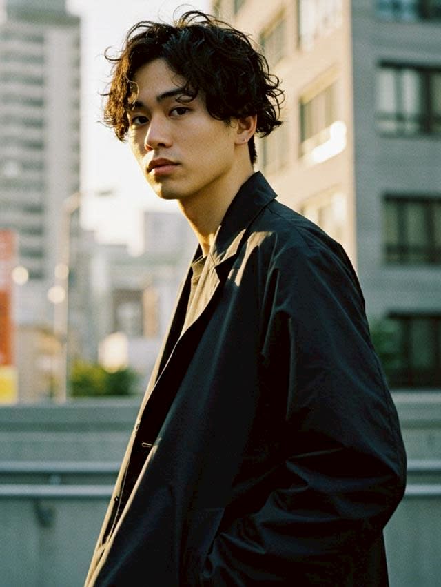 Liens de HELME（リアン）なんばマルイ【リアンナンバマルイ】のスタイル紹介。#メンズツイストパーマ　