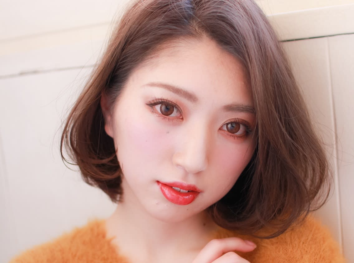 ANSWER＋K-one【アンサープラスケーワン】のスタイル紹介。◇ひし形◇30代40代◇ふんわりボブスタイル