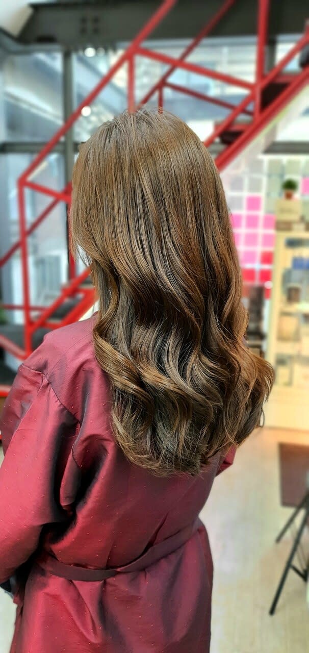 HANBI美容室【ハンビ ビヨウシツ】のスタイル紹介。Sカールデジタルパーマ