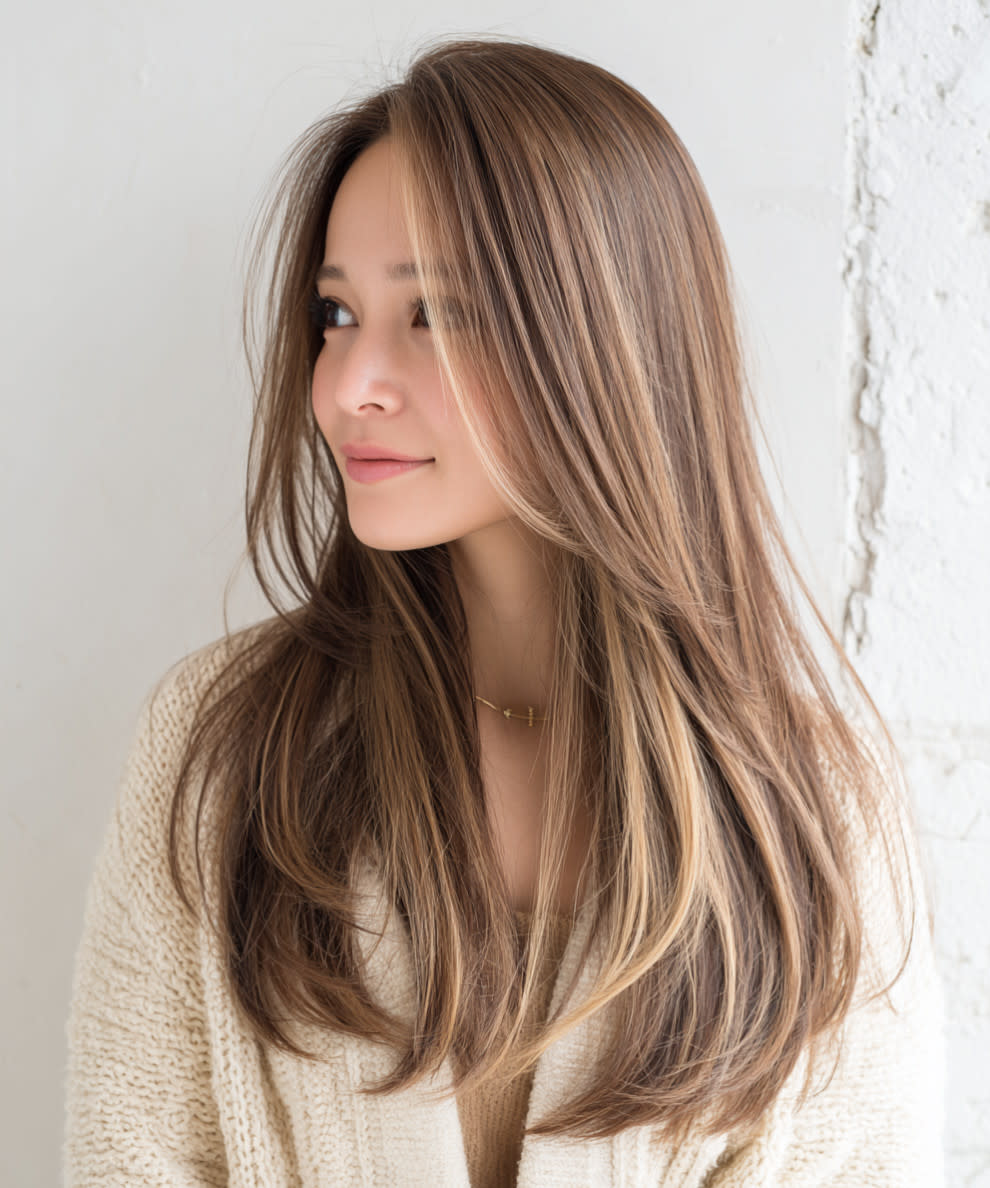 m2 Hair Design【エムツーヘアデザイン】のスタイル紹介。きれいめレイヤー