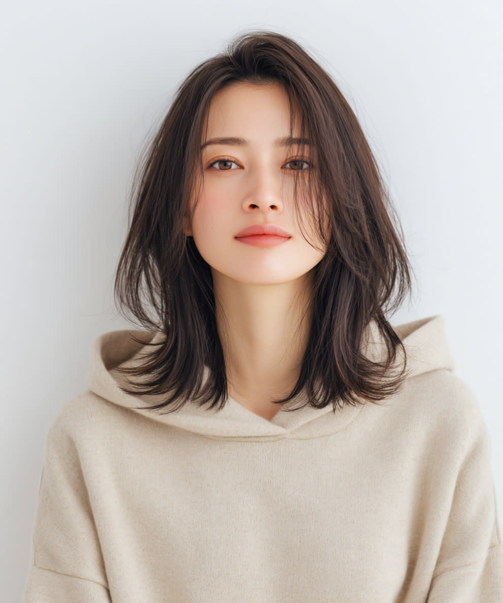 m2 Hair Design【エムツーヘアデザイン】のスタイル紹介。ラフ外はね