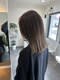 hair terrace M 奈良店【ヘアーテラスエム ナラテン】のスタイル紹介。バレイヤージュ