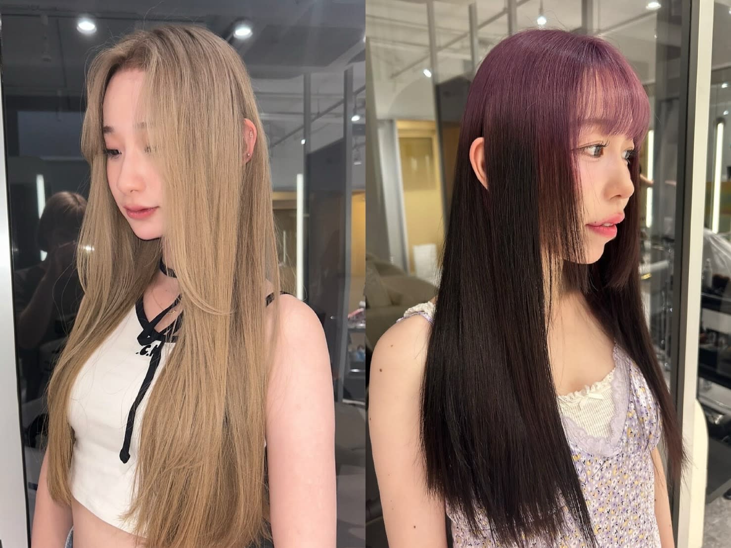 unique UMEDA【ユニックウメダ】のスタイル紹介。ハイトーンデザイン×髪質改善カラー★