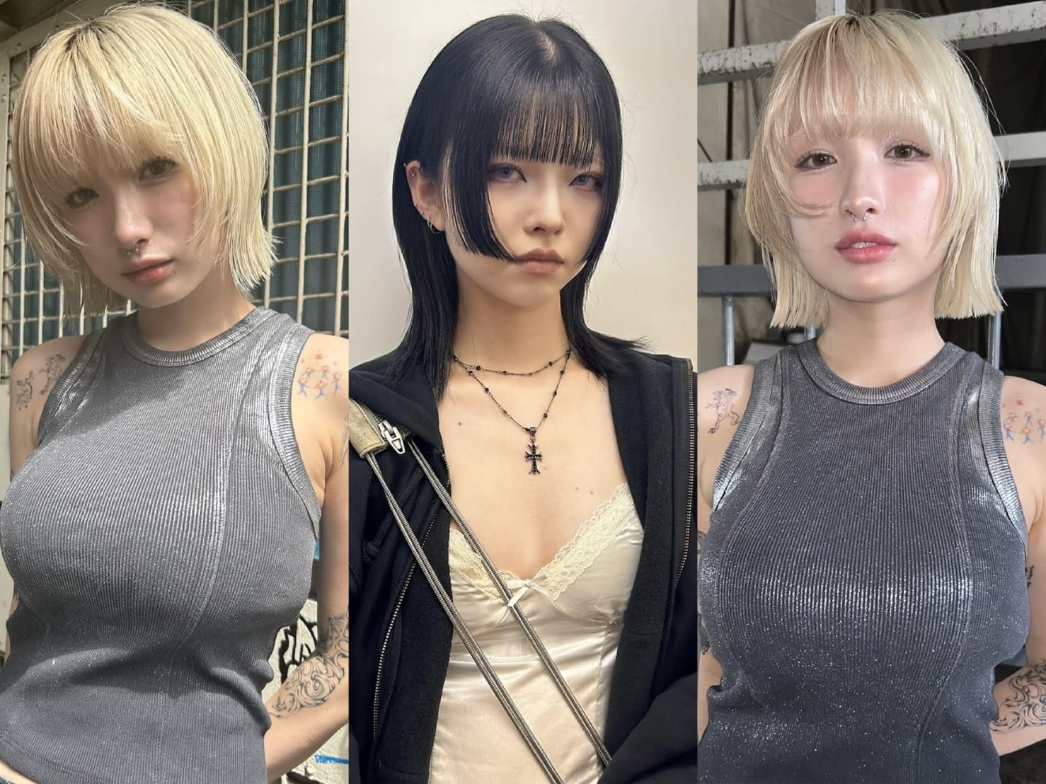 unique UMEDA【ユニックウメダ】のスタイル紹介。ハイトーンデザイン×髪質改善カラー★