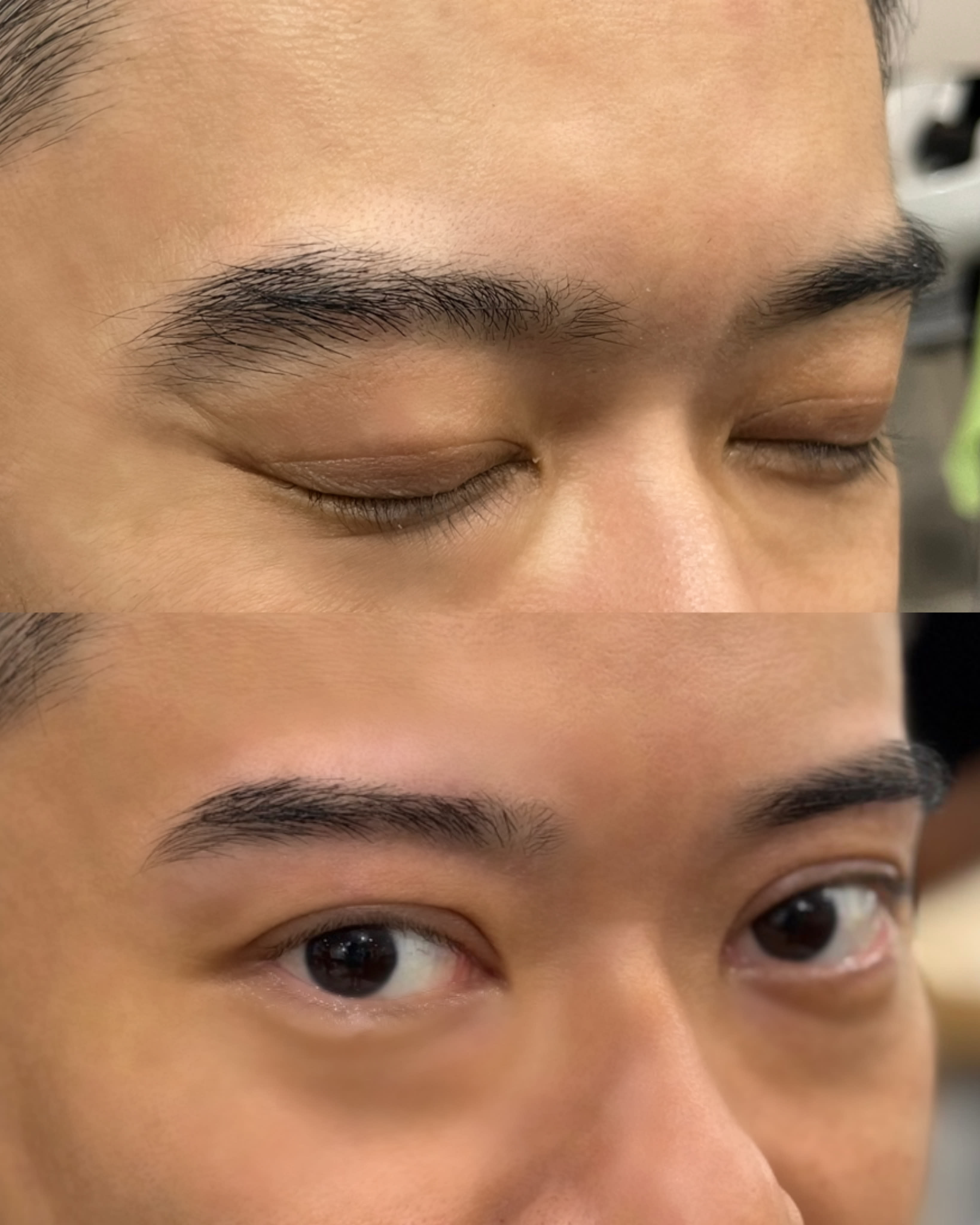 BARBER MIKI  塚本【バーバー ミキ ツカモト】のスタイル紹介。眉ワックス