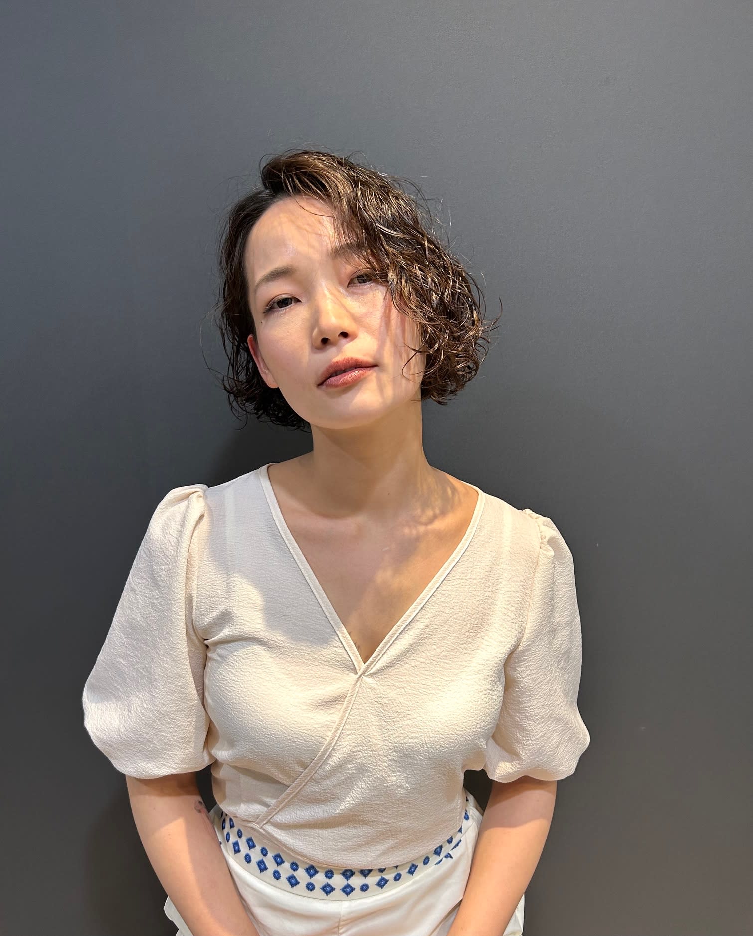 algernon【アルジャーノン】【アルジャーノン】のスタイル紹介。ボブパーマ