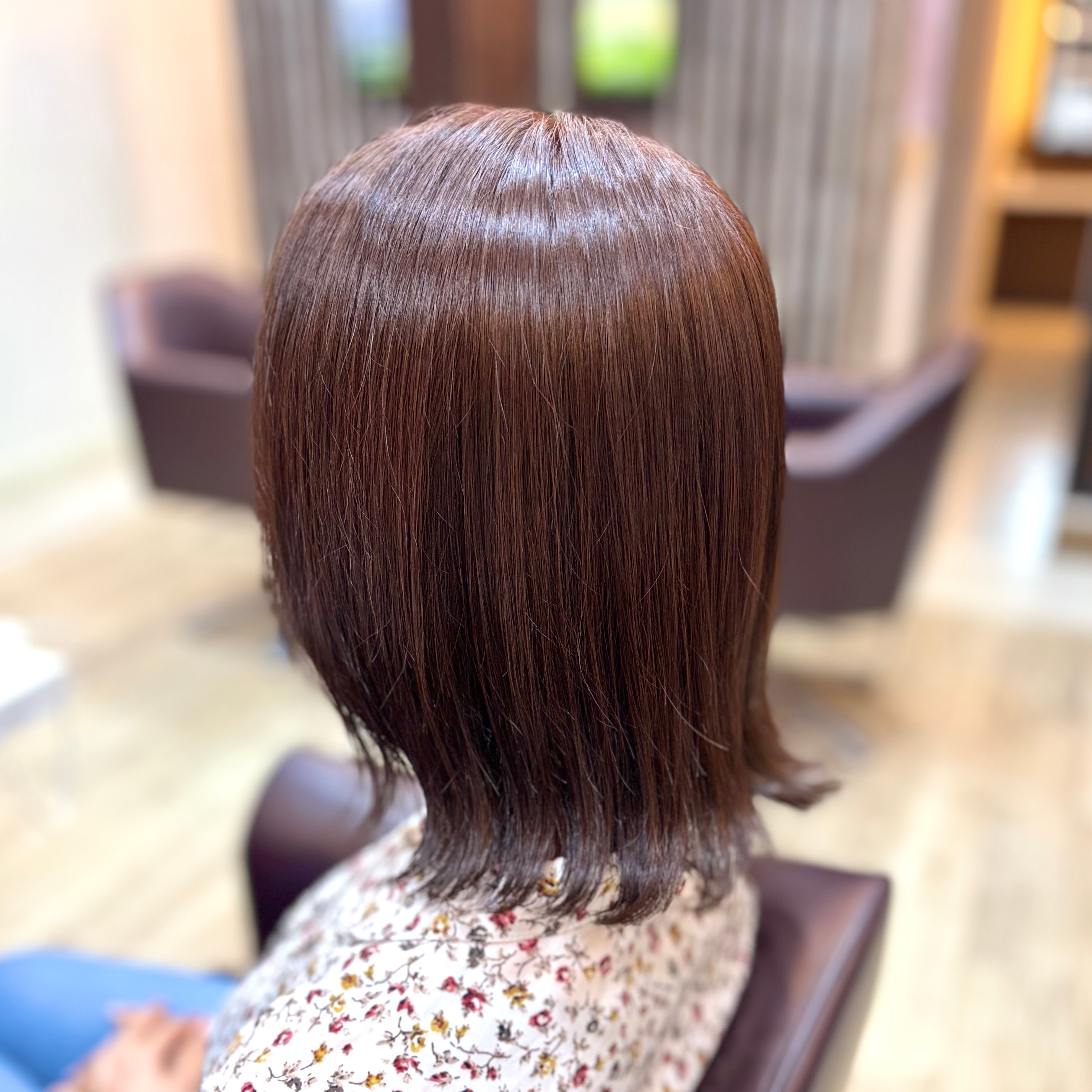 tre sette【トレセッテ】のスタイル紹介。外ハネボブ/ミディアムスタイル