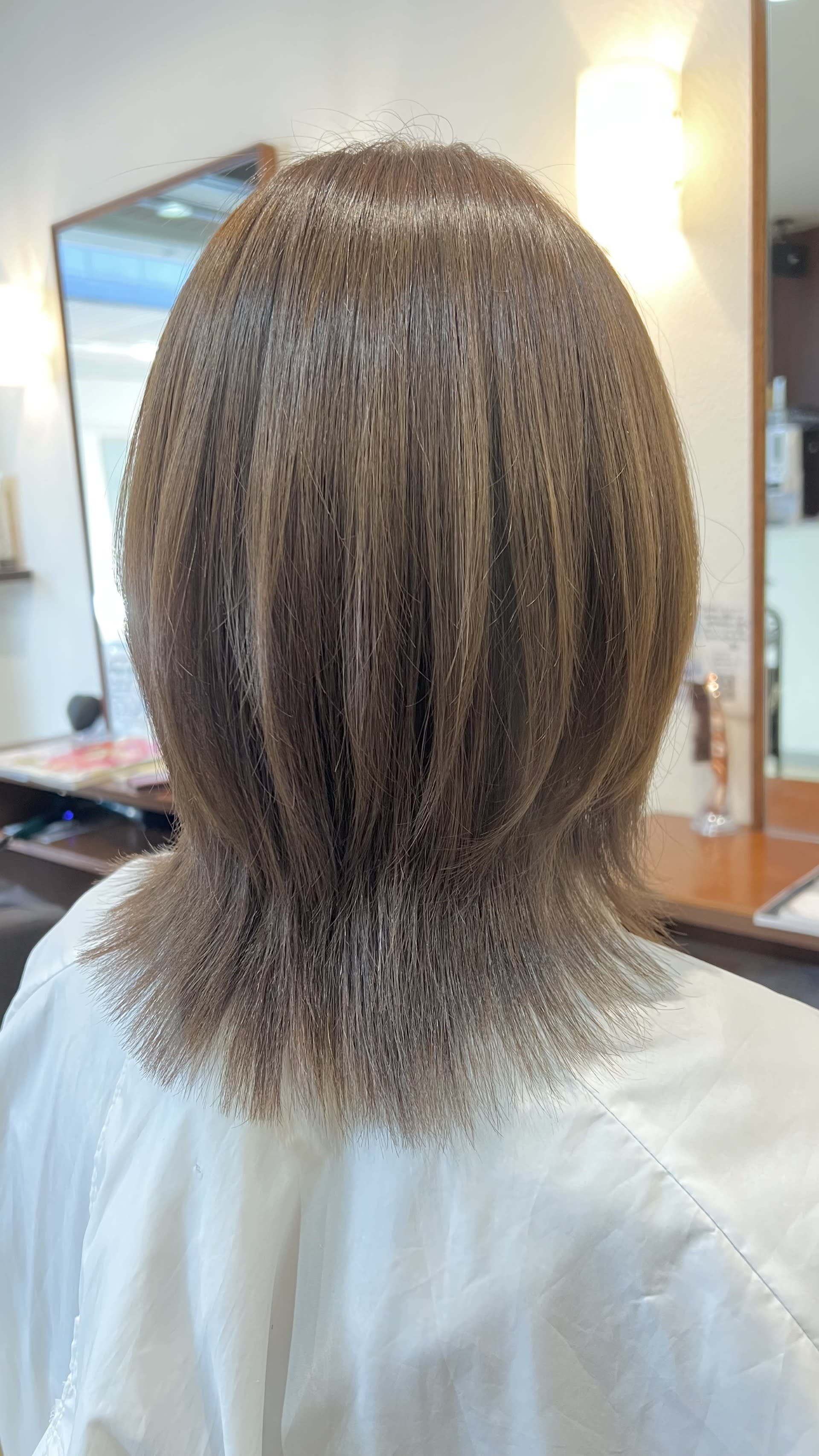 Hair studio Olive 駒川店【ヘアースタジオオリーブコマガワテン】のスタイル紹介。透明感抜群☆イルミナカラー