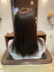 Hair studio Olive 駒川店【ヘアースタジオオリーブコマガワテン】のスタイル紹介。ダメージ補修トリートメント+ヘッドスパ