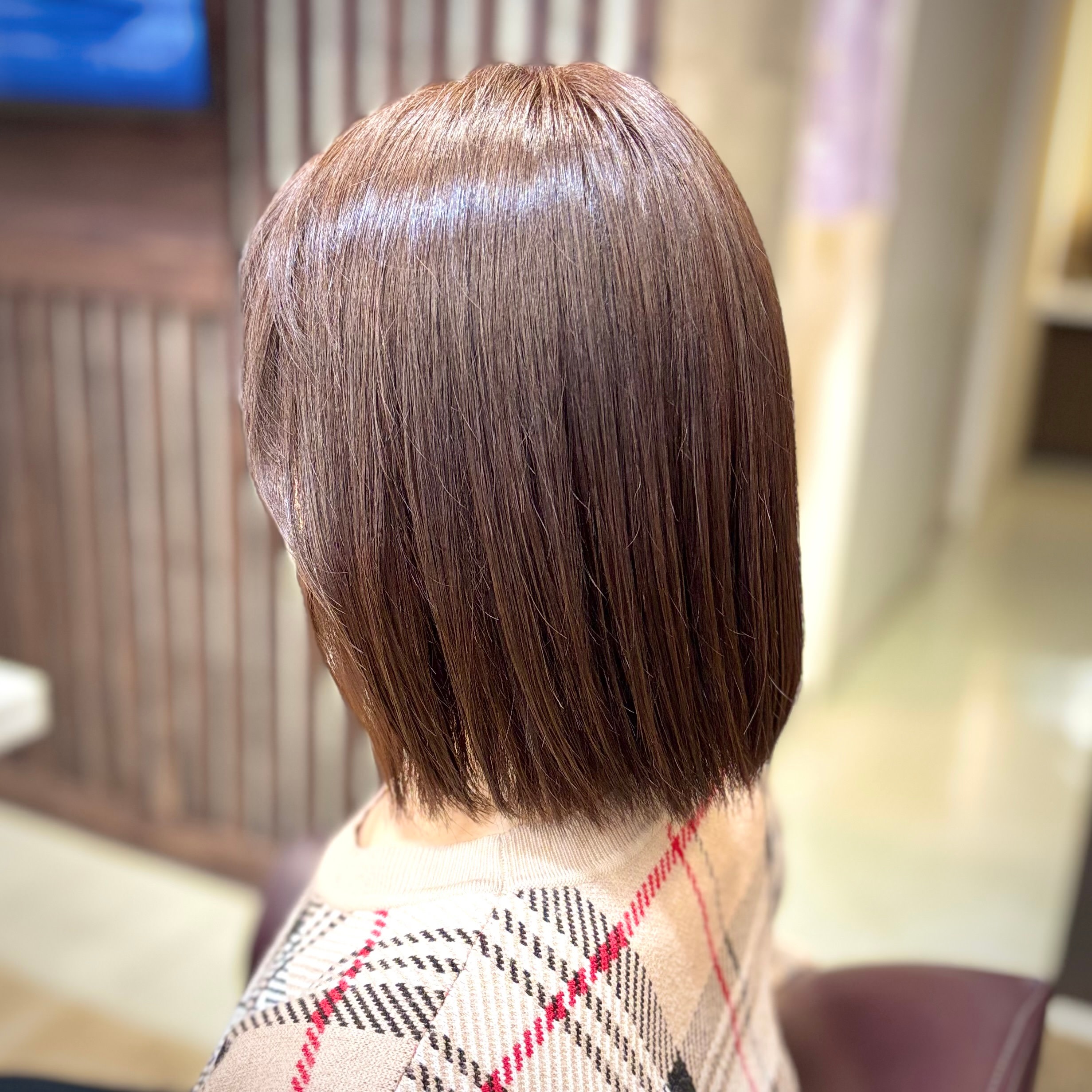 tre sette【トレセッテ】のスタイル紹介。ミディアムボブスタイル