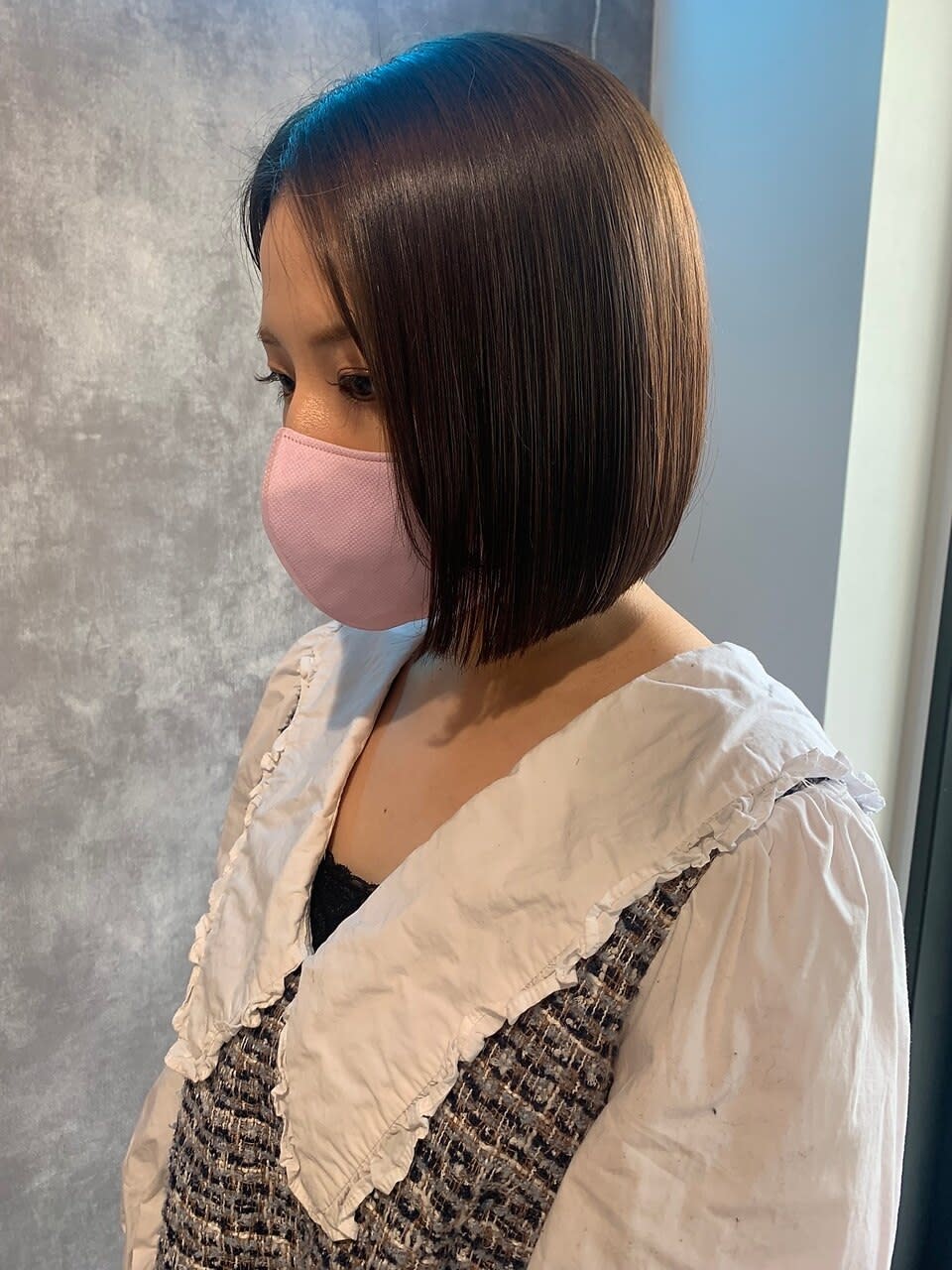 sero hair design【セロヘアデザイン】のスタイル紹介。ナチュラルボブカット