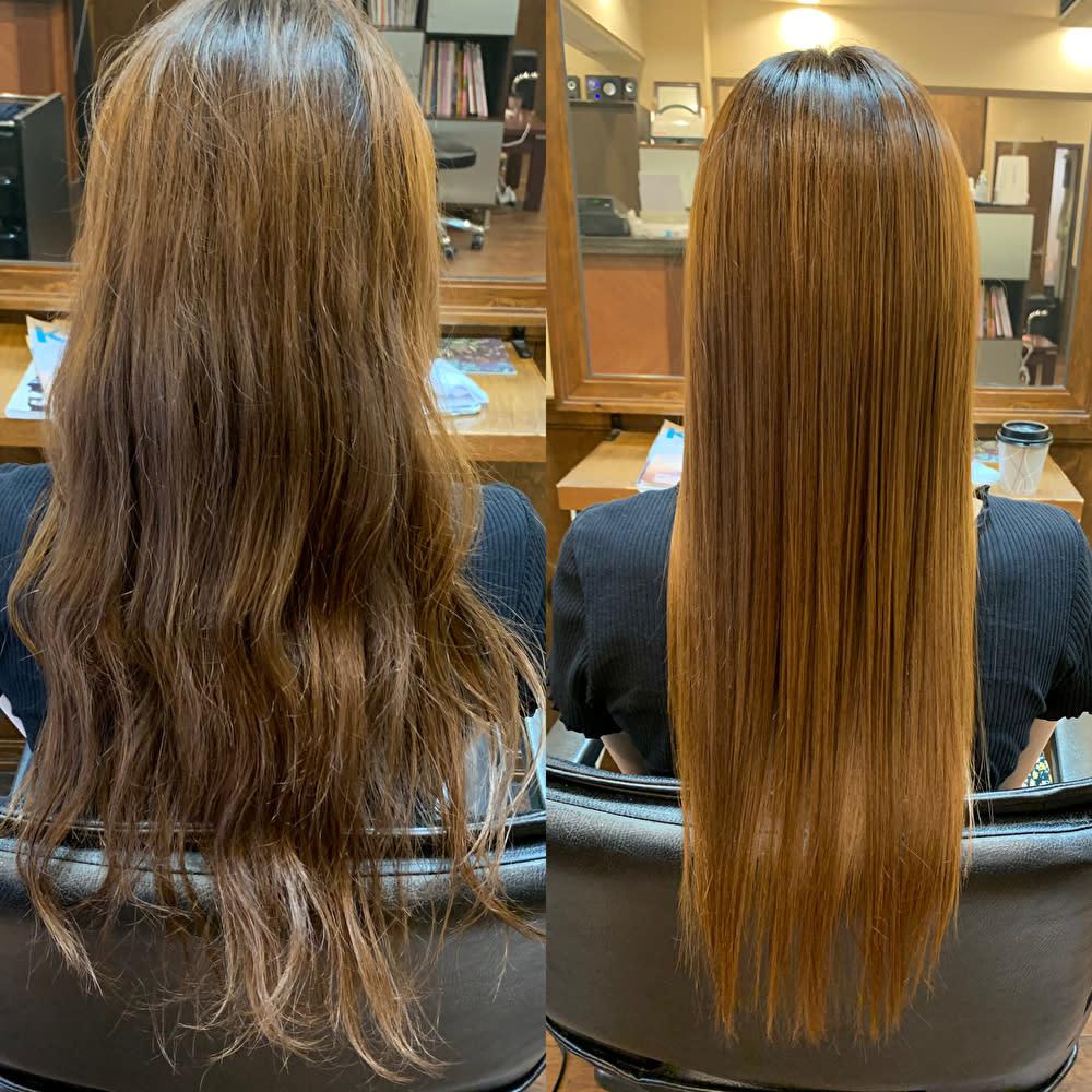 【シェアサロン】 9seat 髪質改善トリートメント 【ナインシート】【シェアサロン ナインシート】のスタイル紹介。年齢髪を蘇らせるプレミアム艶トリートメント