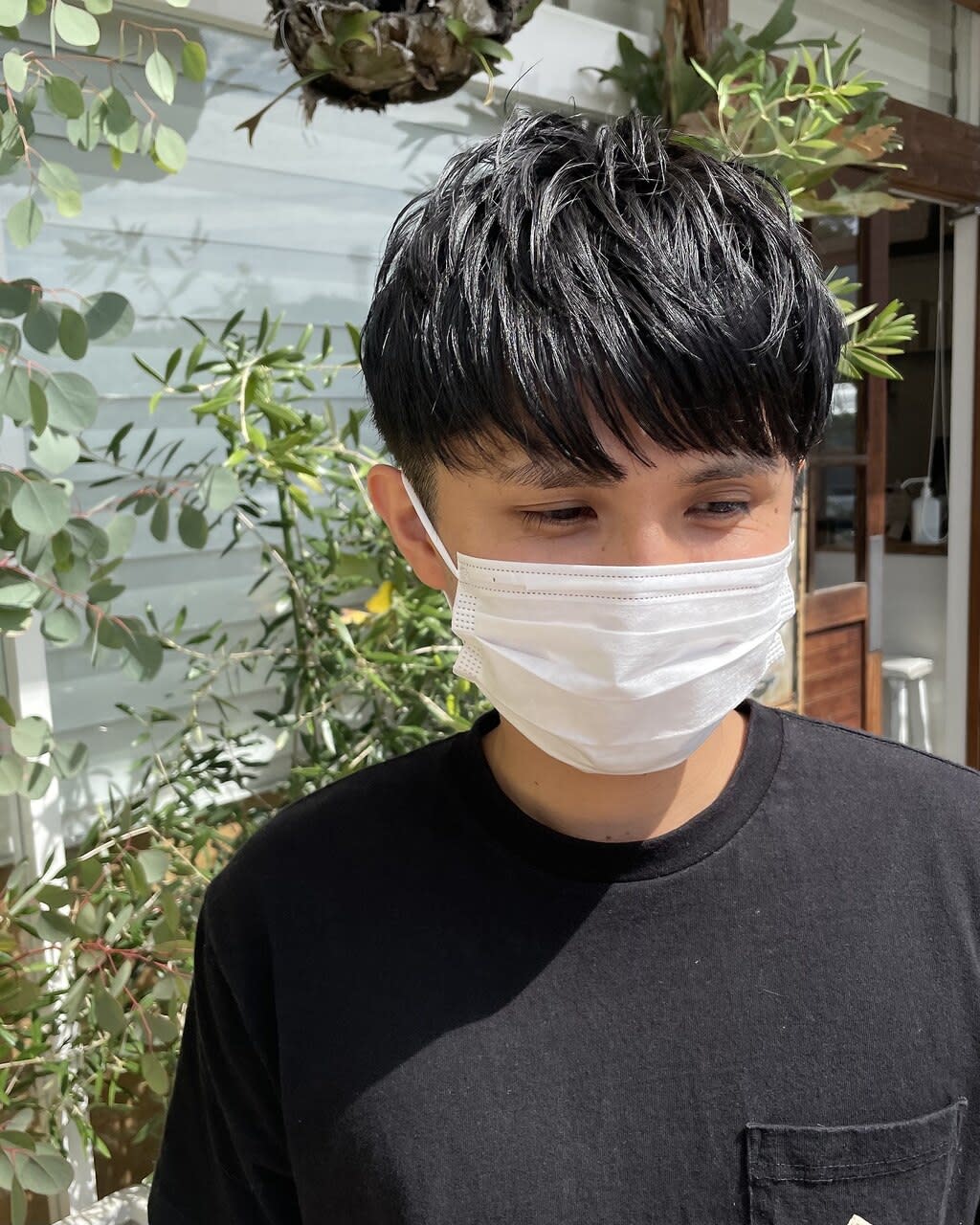 きいろいさんかくの美容室 Kanshall【カンシャル】【キイロイサンカクノビヨウシツ カンシャル】のスタイル紹介。メンズマッシュ