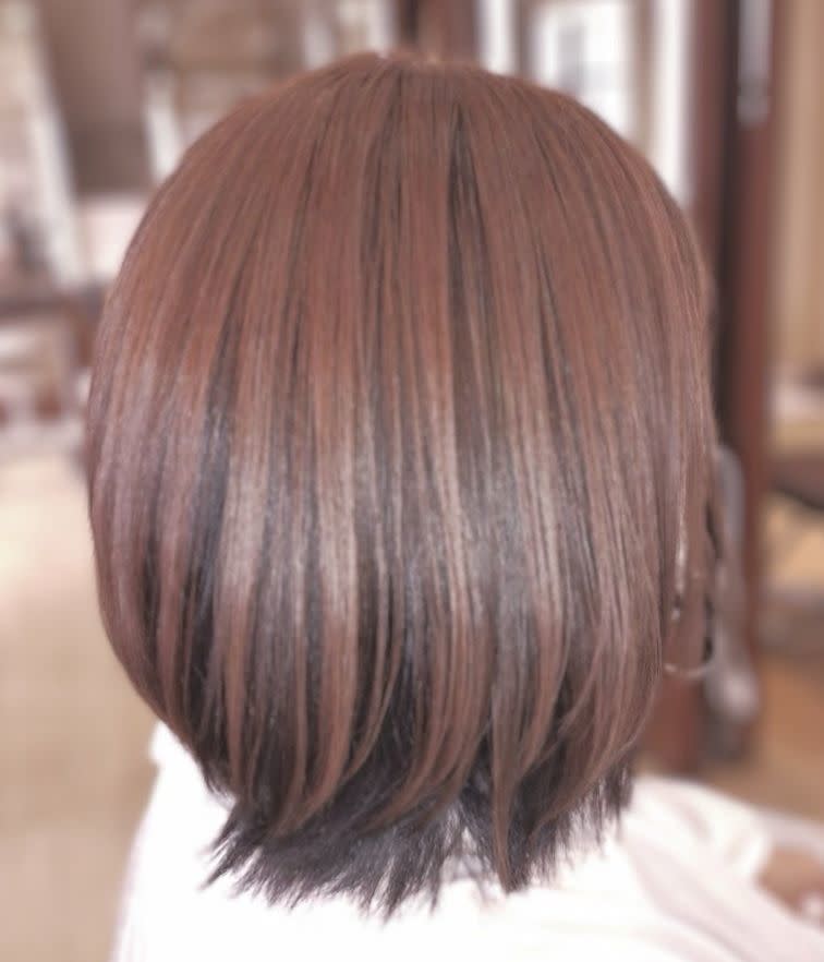 HAIR＆MAKE manis 髪質改善・白髪ぼかし【ヘアーアンドメイク マニス カミシツカイゼン シラガボカシ】のスタイル紹介。HAIR＆MAKE manis×スタイル