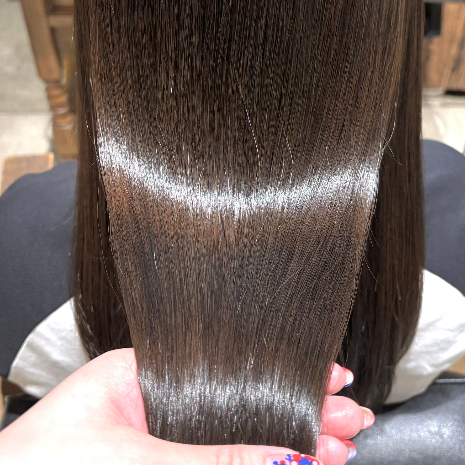 Salon de SOHO【サロンドソーホー】のスタイル紹介。柔らか赤みなしベージュ×質感再整トリートメント【中川史菜】