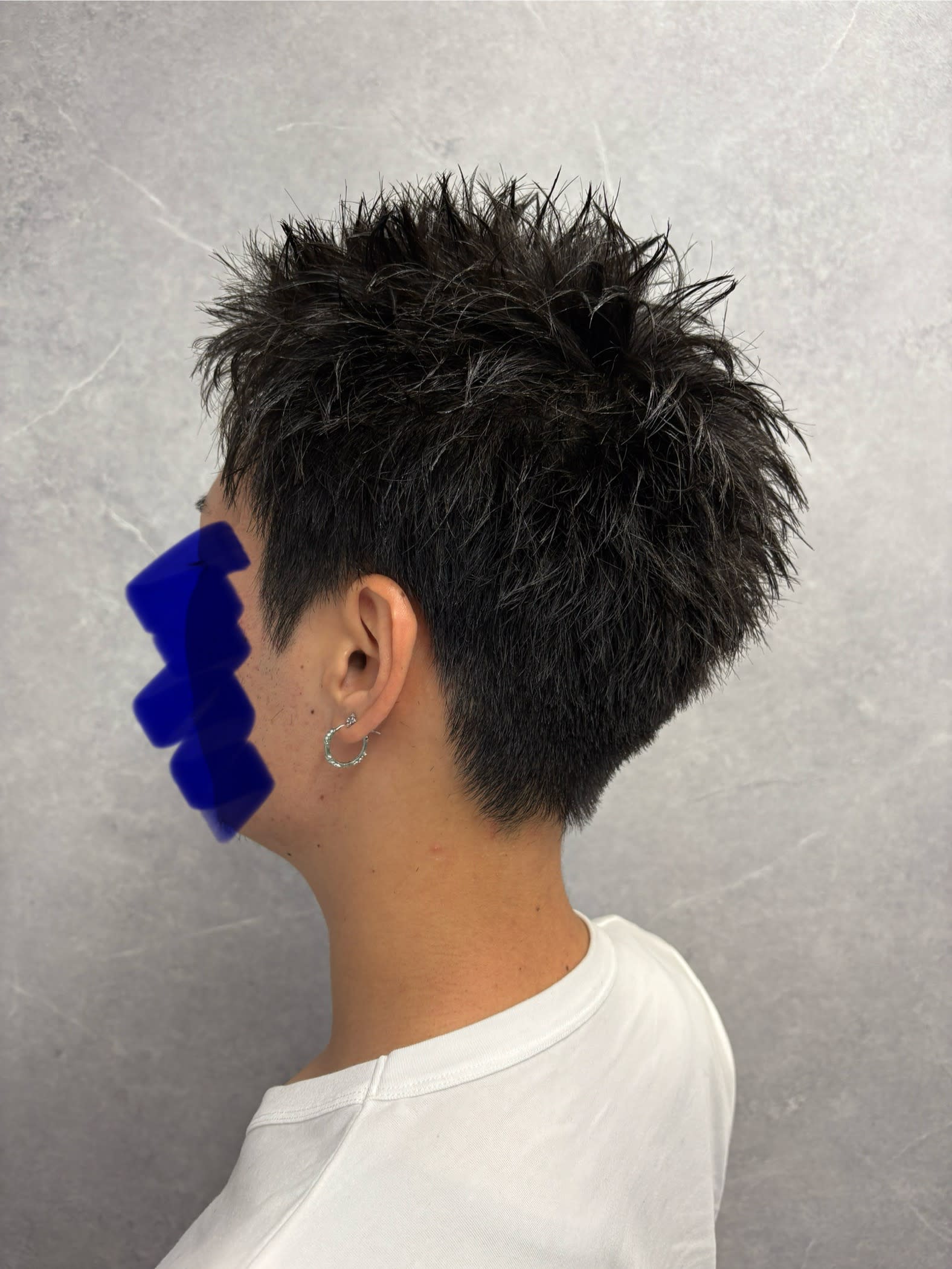men's salon Blank by SKY【メンズサロンブランクバイスカイ】のスタイル紹介。スパイキーショート