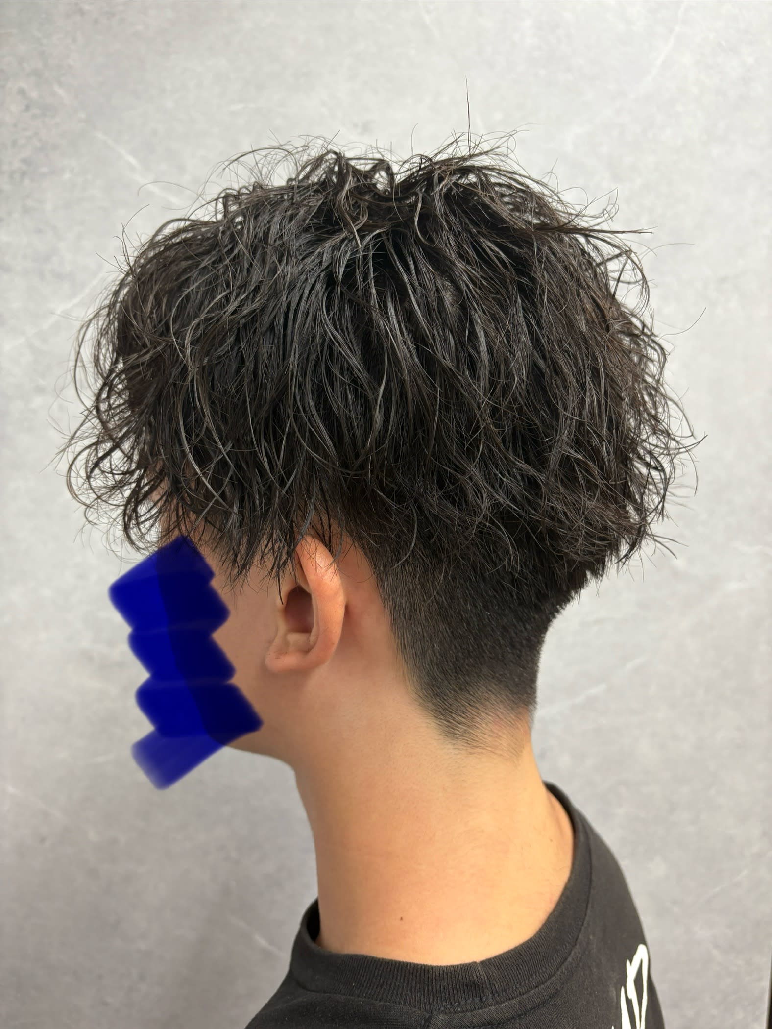 men's salon Blank by SKY【メンズサロンブランクバイスカイ】のスタイル紹介。ツイストひら巻きサイドパート