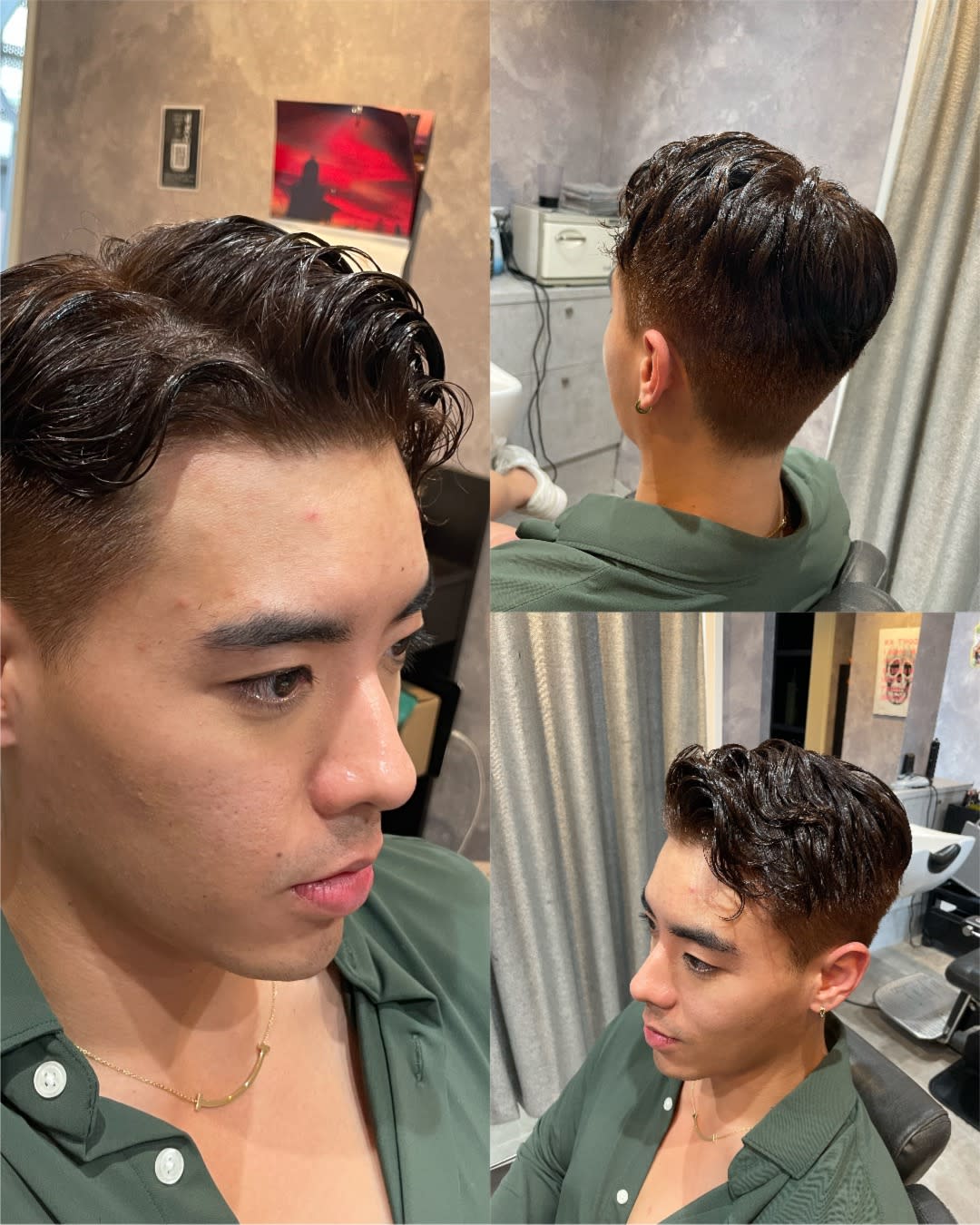 MEGURO BARBER SHOP 6PPONGI 目黒六【メグロ バーバー ショップ ロッポンギ メグロク】のスタイル紹介。韓国風ショートスタイル