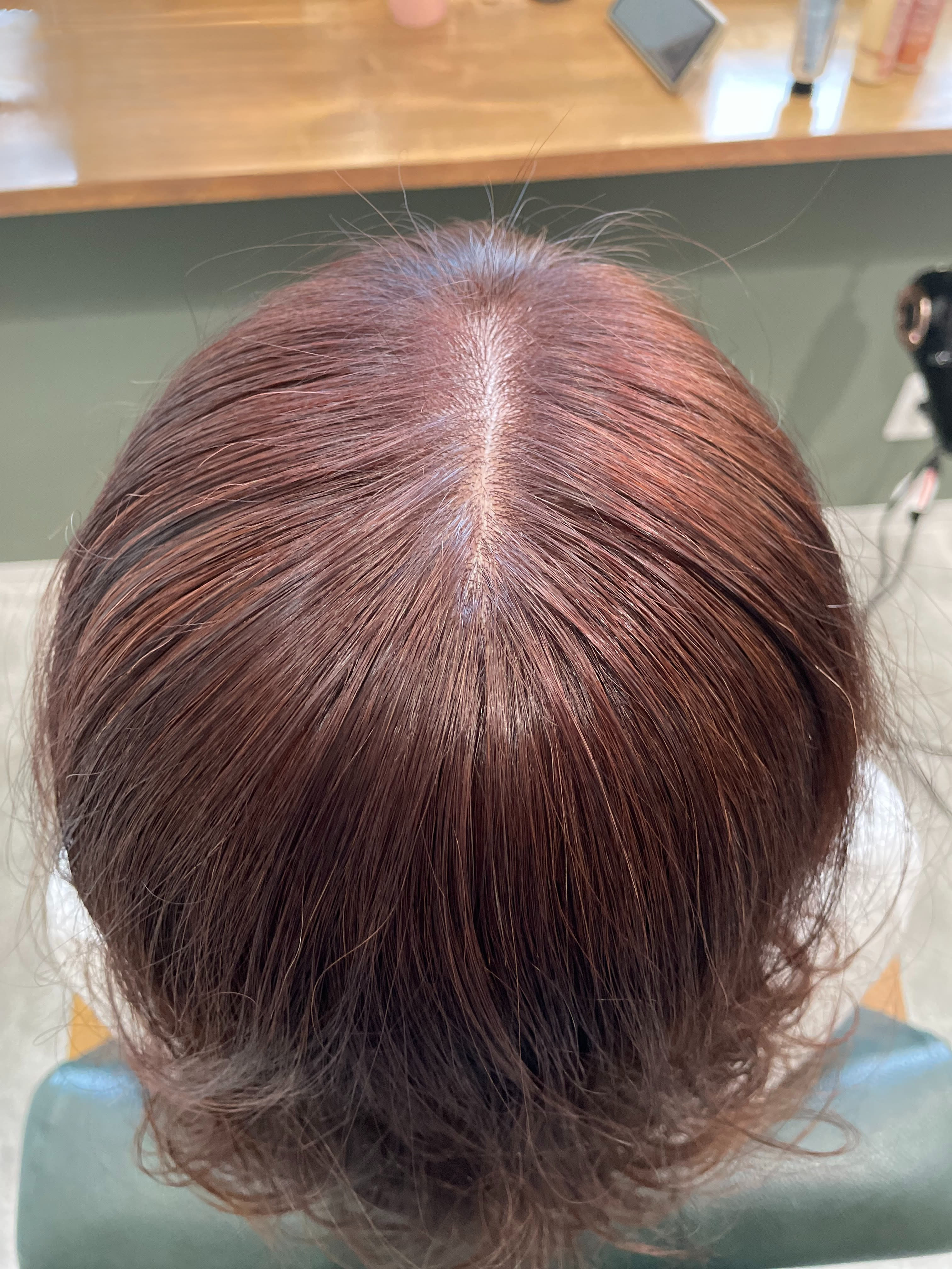 【カラー専門店】Lib color【リブカラー】のスタイル紹介。ピンクベージュ（白髪染め）