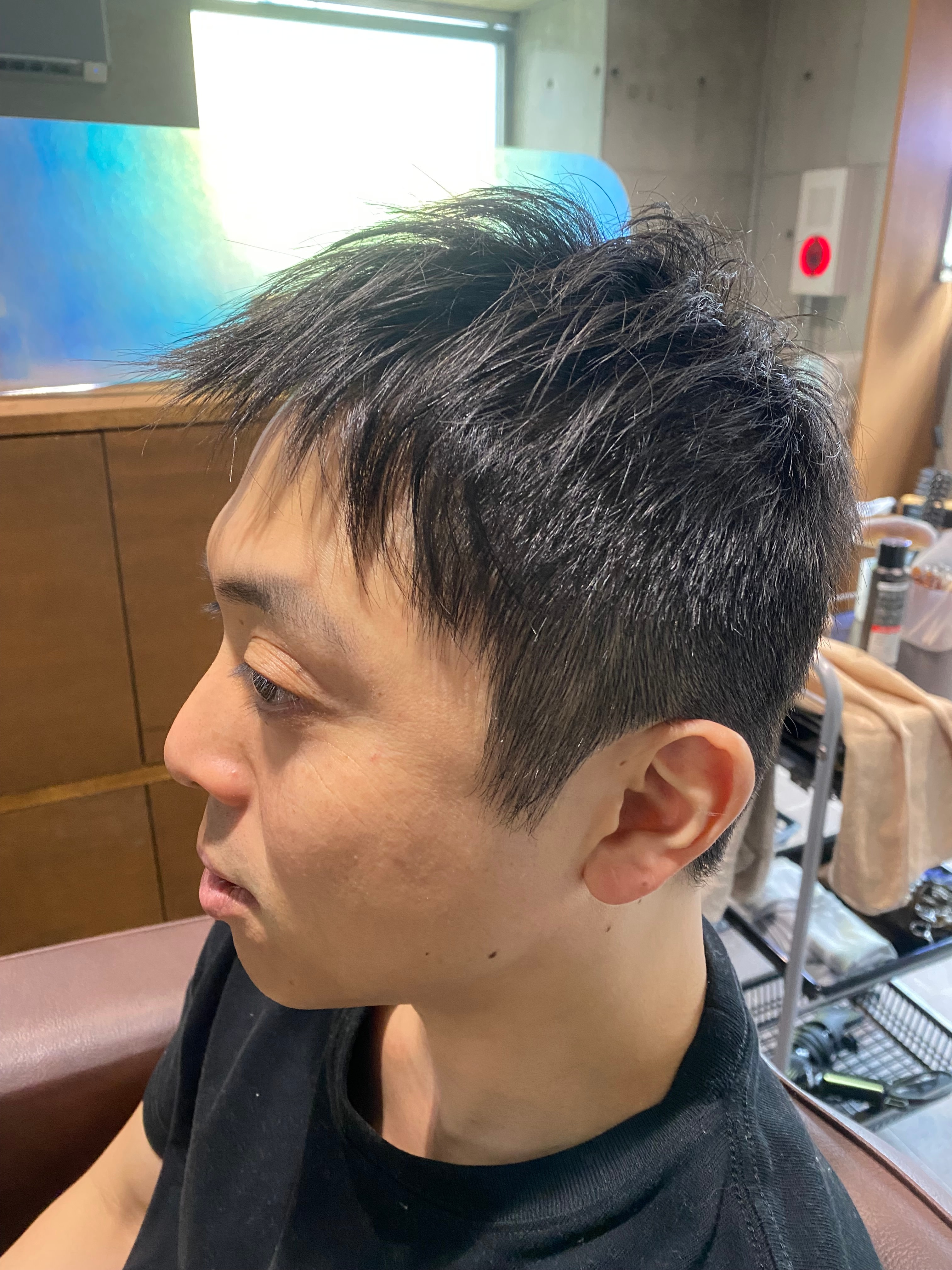 men's hair salon borns【メンズヘアーサロンボーンズ】のスタイル紹介。ナチュラルショート