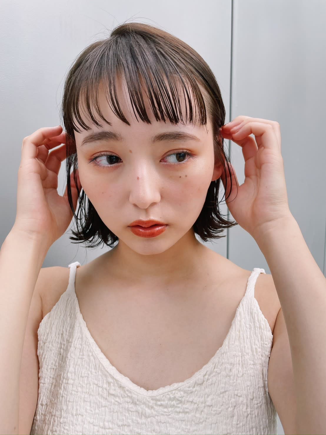 since 銀座 【シンス】【シンス】のスタイル紹介。since 銀座 【シンス】×アッシュブラウンボブスタイル