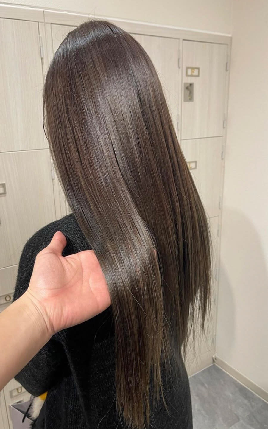 Pap's de coiffeur 小林店【パプス ド コワフュール オバヤシテン】のスタイル紹介。ショコラグレージュ×7step髪質改善トリートメント