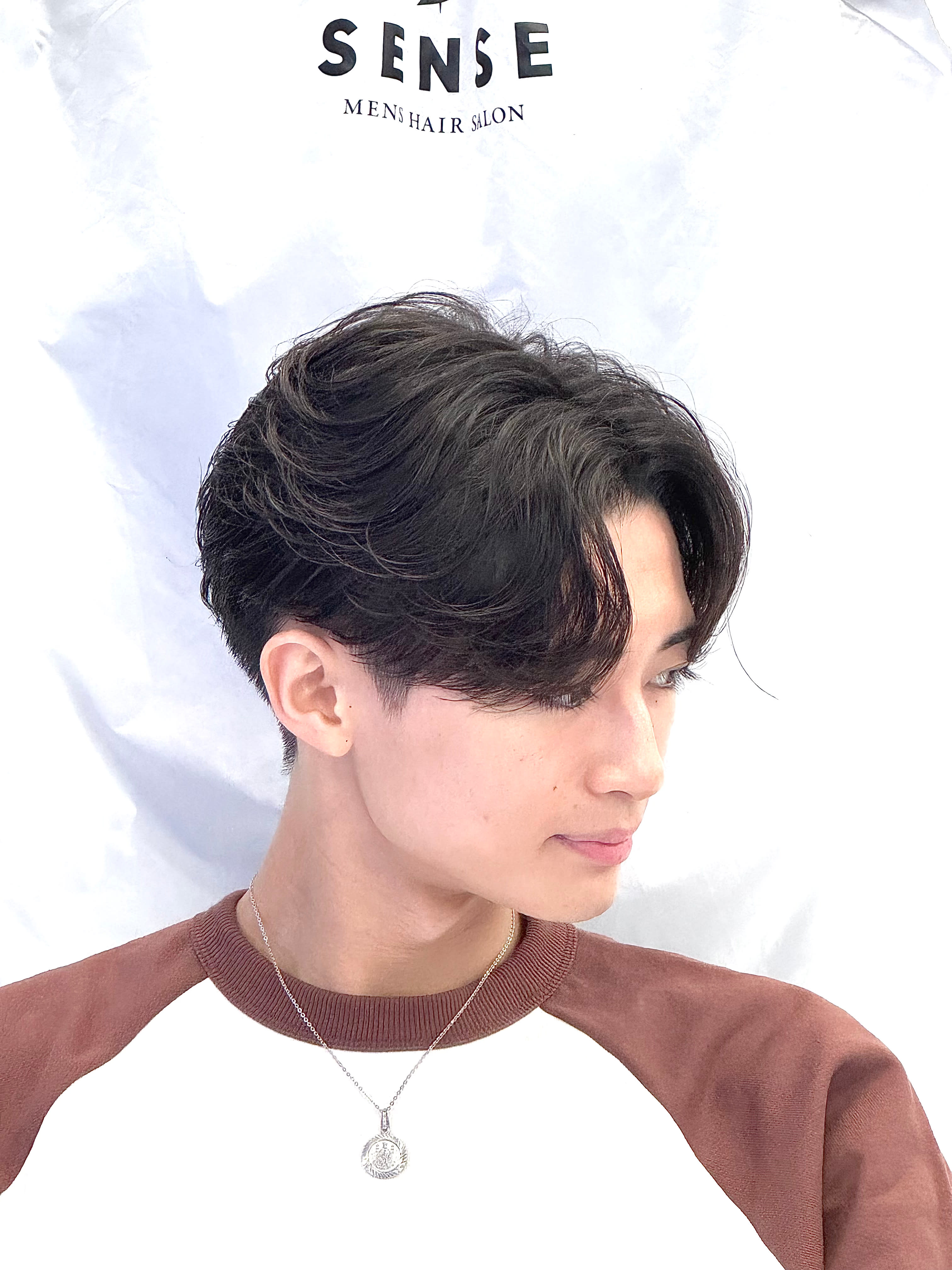 MEN'S HAIR SENSE 渋谷宇田川交番前 #メンズ#韓国#パーマ#眉毛【メンズヘアセンス シブヤウダガワコウバンマエ メンズ カンコク パーマ マユゲ】のスタイル紹介。韓国メンズヘア/カルマパーマ/ニュアンスパーマ*渋谷/MEN