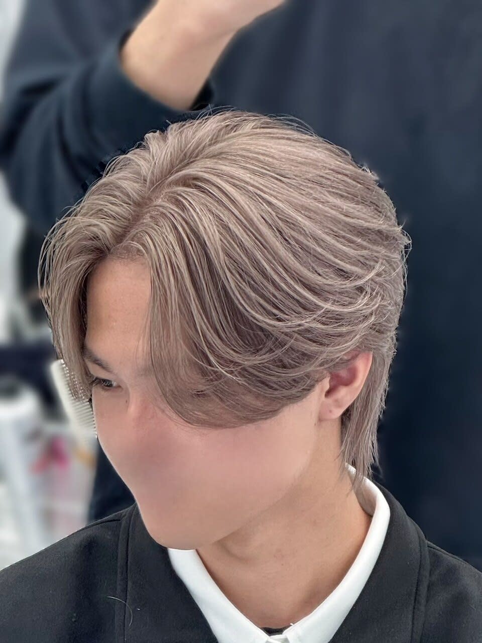 MEN'S HAIR SENSE 渋谷宇田川交番前 #メンズ#韓国#パーマ#眉毛【メンズヘアセンス シブヤウダガワコウバンマエ メンズ カンコク パーマ マユゲ】のスタイル紹介。韓国メンズヘア/カルマパーマ/ニュアンスパーマ*渋谷/MEN