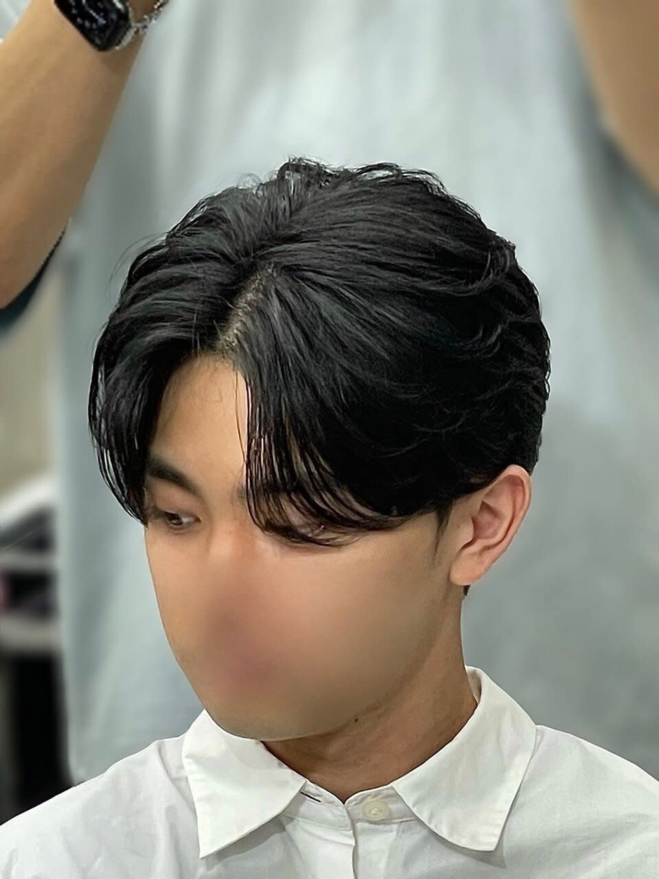 MEN'S HAIR SENSE 渋谷宇田川交番前 #メンズ#韓国#パーマ#眉毛【メンズヘアセンス シブヤウダガワコウバンマエ メンズ カンコク パーマ マユゲ】のスタイル紹介。韓国メンズヘア/カルマパーマ/ニュアンスパーマ*渋谷/MEN