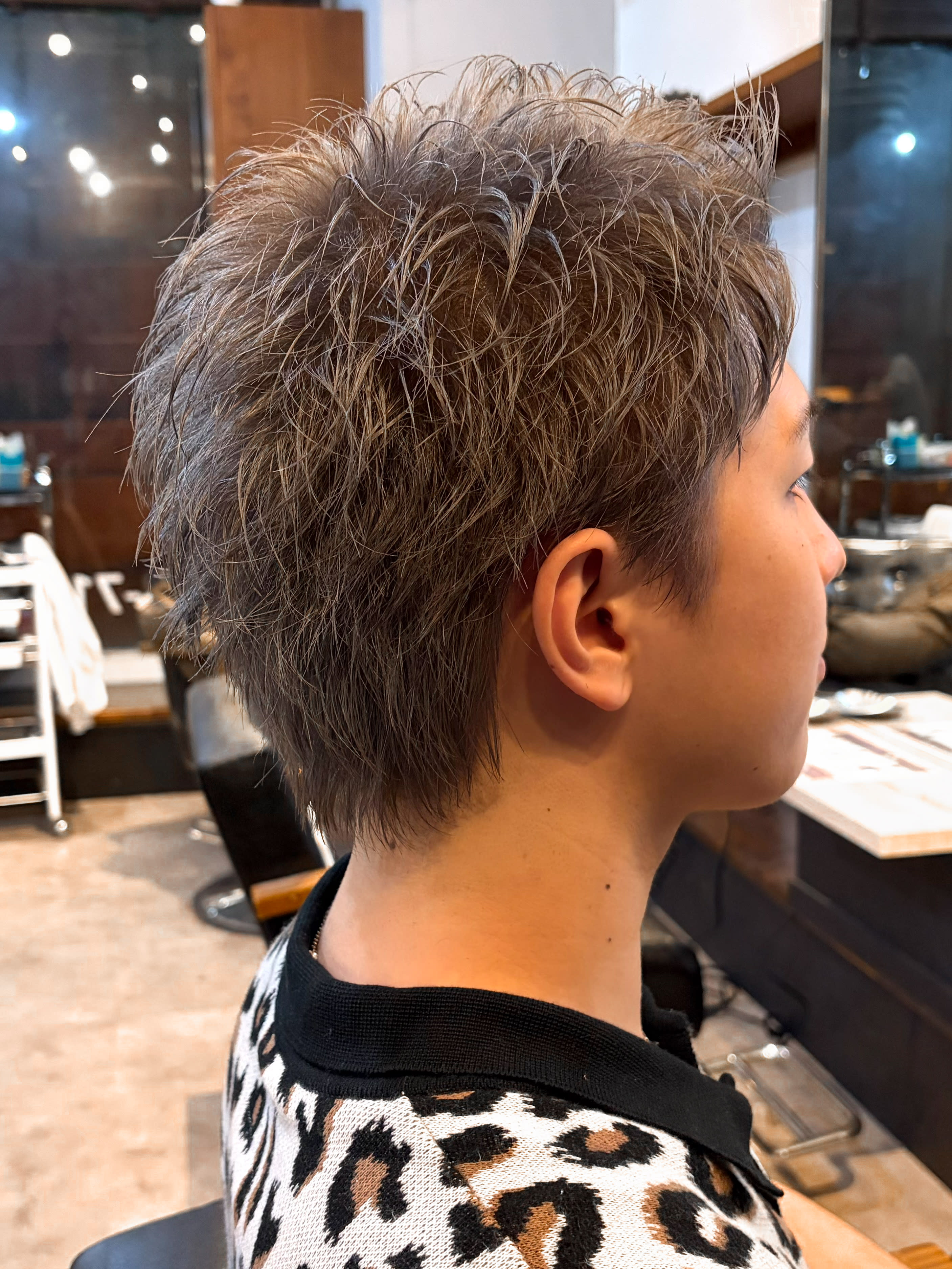 IRIE HAIR DESIGN【アイリーヘアデザイン】のスタイル紹介。【IRIE 福岡】スパイキーショート×ハイトーン