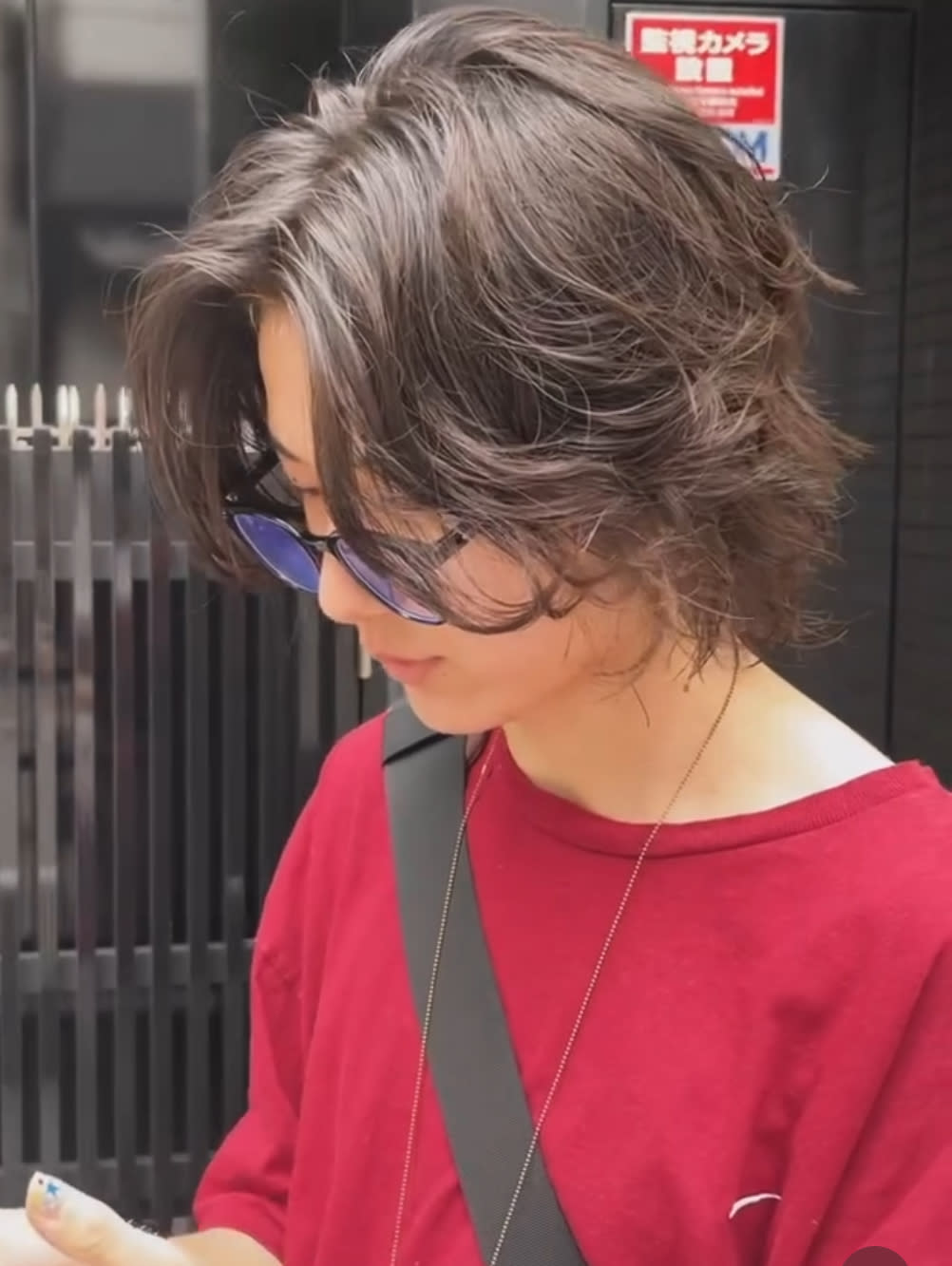 CARE 心斎橋【ケア シンサイバシ】のスタイル紹介。ナチュラル無造作ウルフボブパーマ