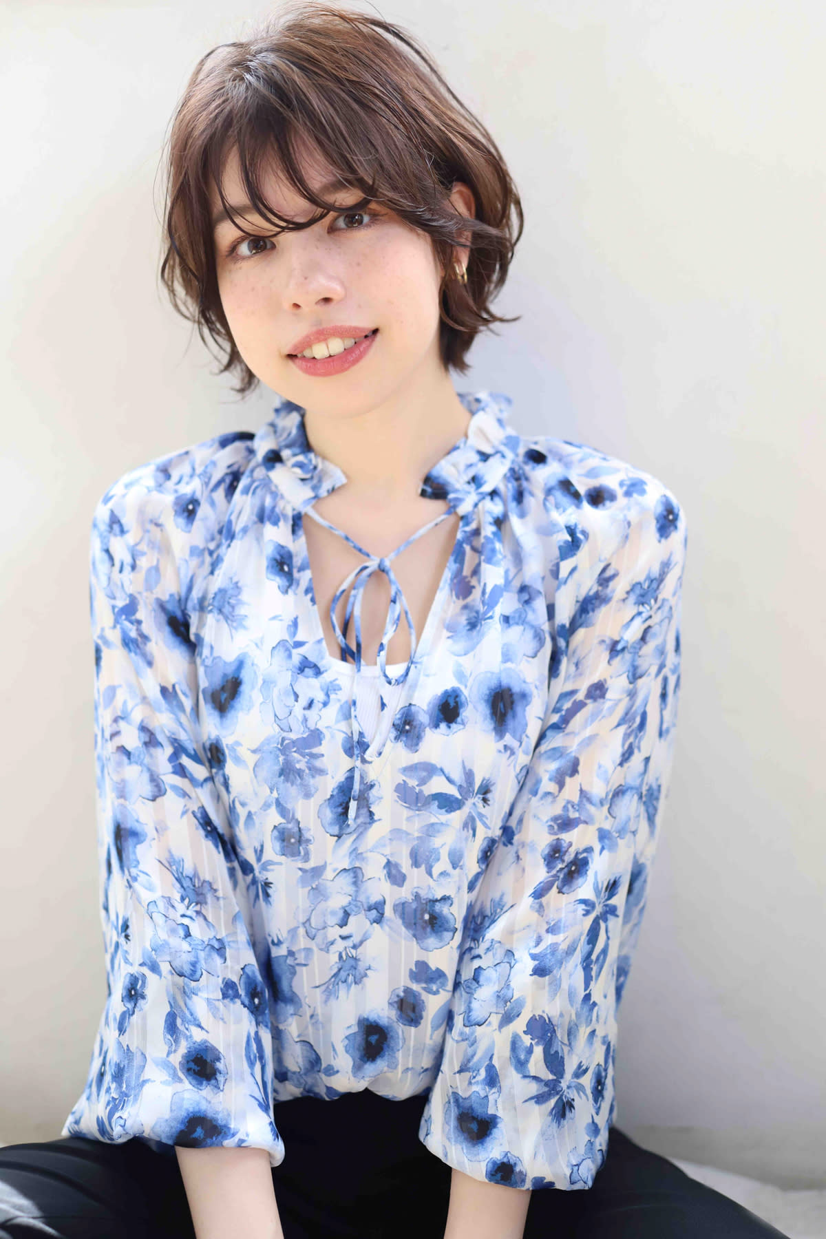 LUMIE 中野島【ルミエ ナカノシマ】のスタイル紹介。ふんわりボブ/パーマ/髪質改善