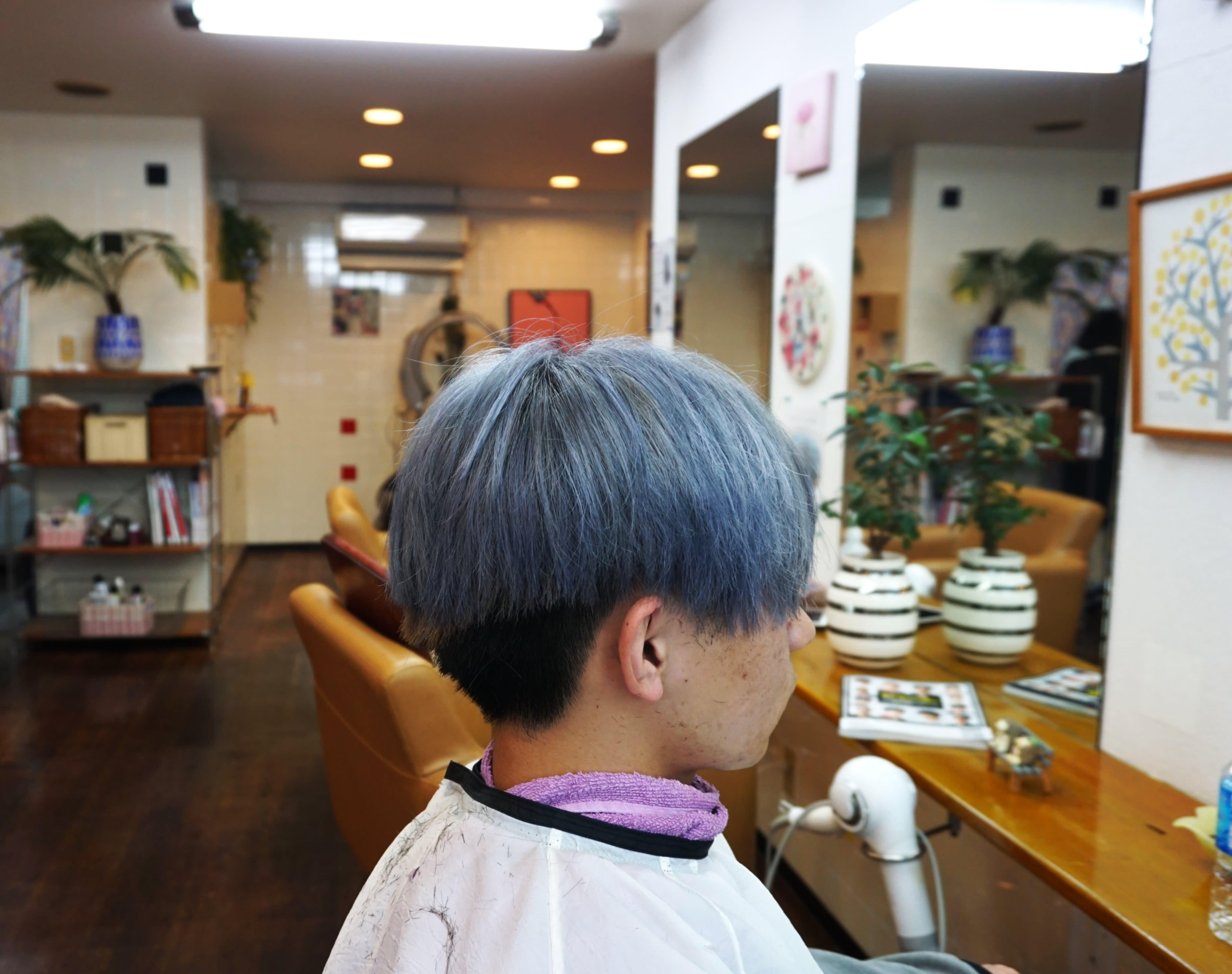 キャサリ美容室【キャサリ　ビヨウシツ】のスタイル紹介。マッシュカット