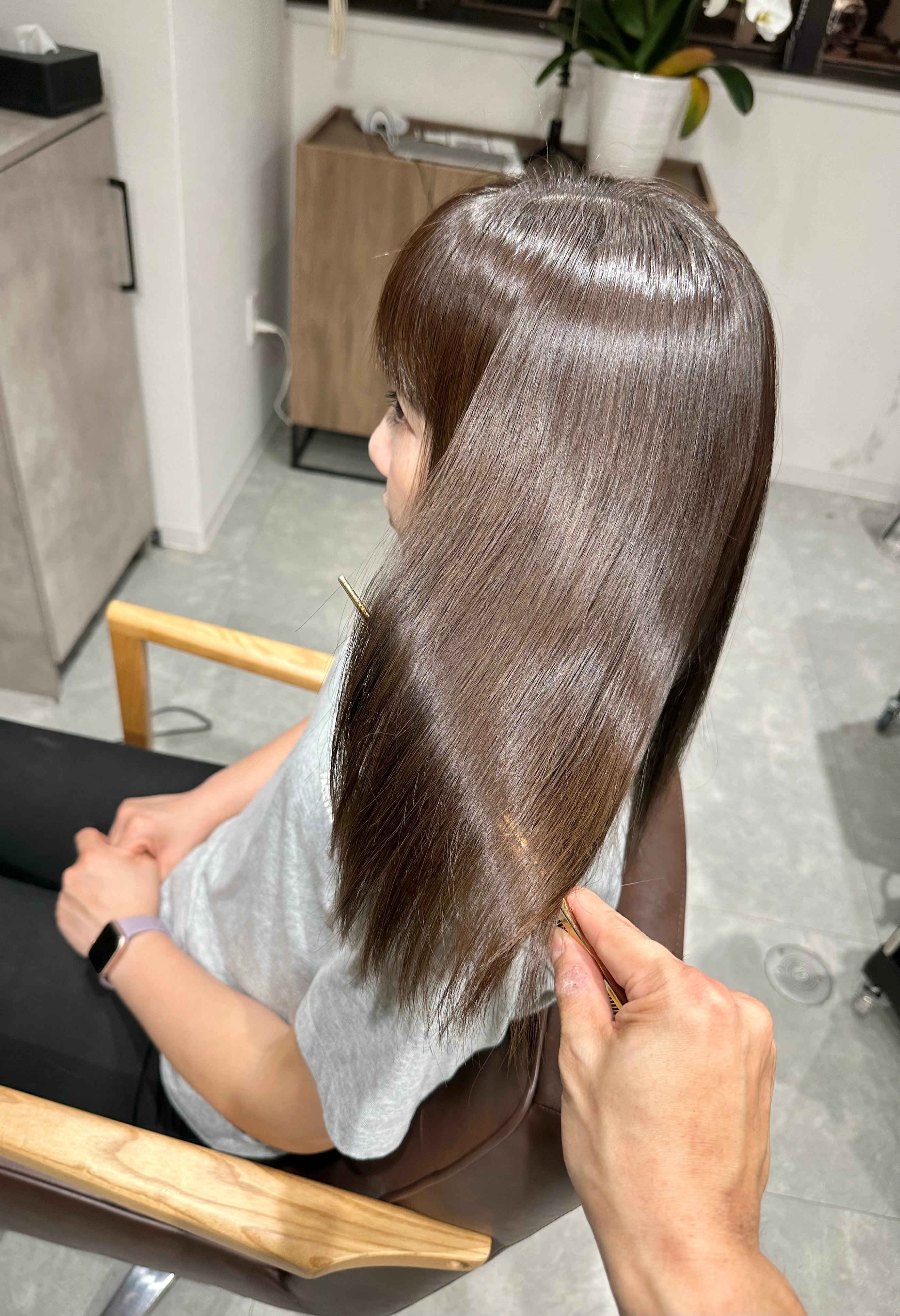 髪質改善専門店 LINK【カミシツカイゼンセンモンテン リンク】のスタイル紹介。髪質改善専門店 LINK×スタイル