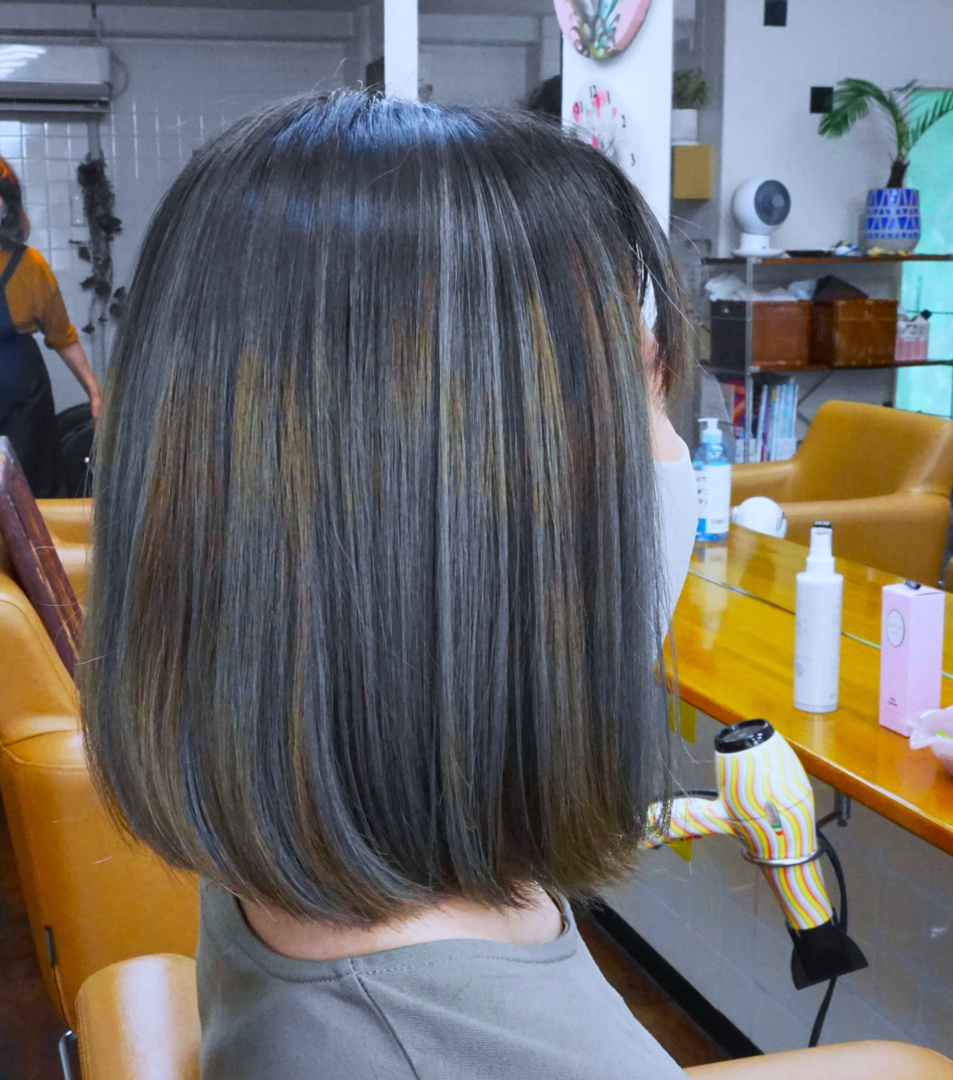 キャサリ美容室【キャサリ　ビヨウシツ】のスタイル紹介。ボブカット