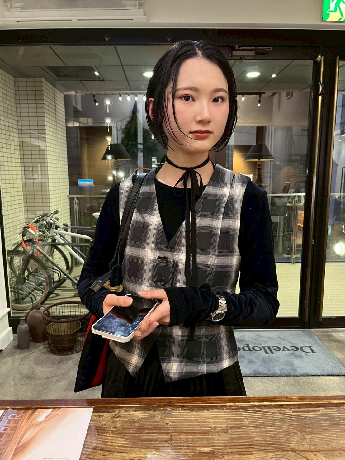 Devellope.【デヴェロペ】のスタイル紹介。コンパクトボブ　艶ボブ