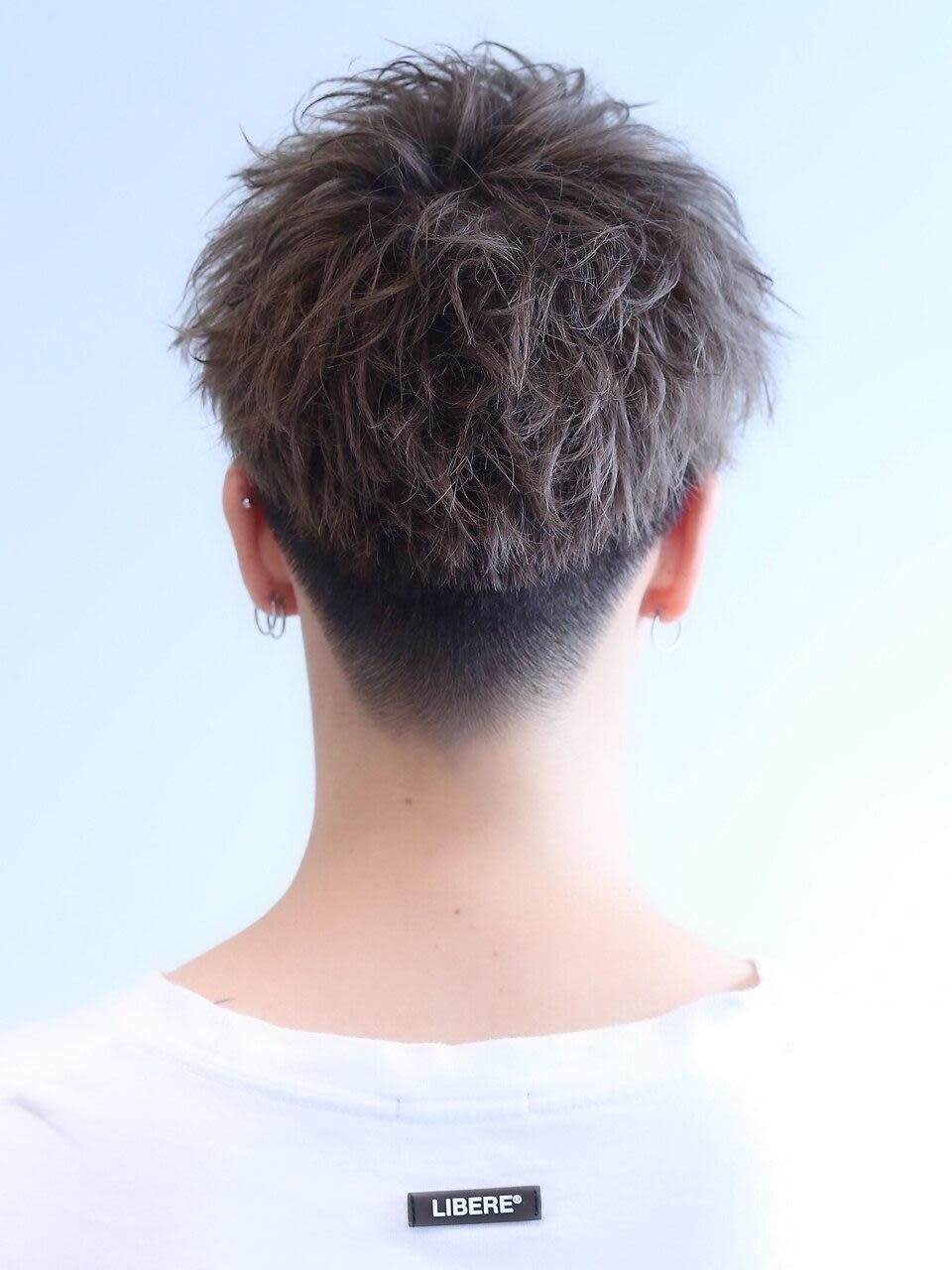 LIPPS hair 池袋【リップスヘアー】【リップス ヘアー イケブクロ】のスタイル紹介。2wayグレージュショート